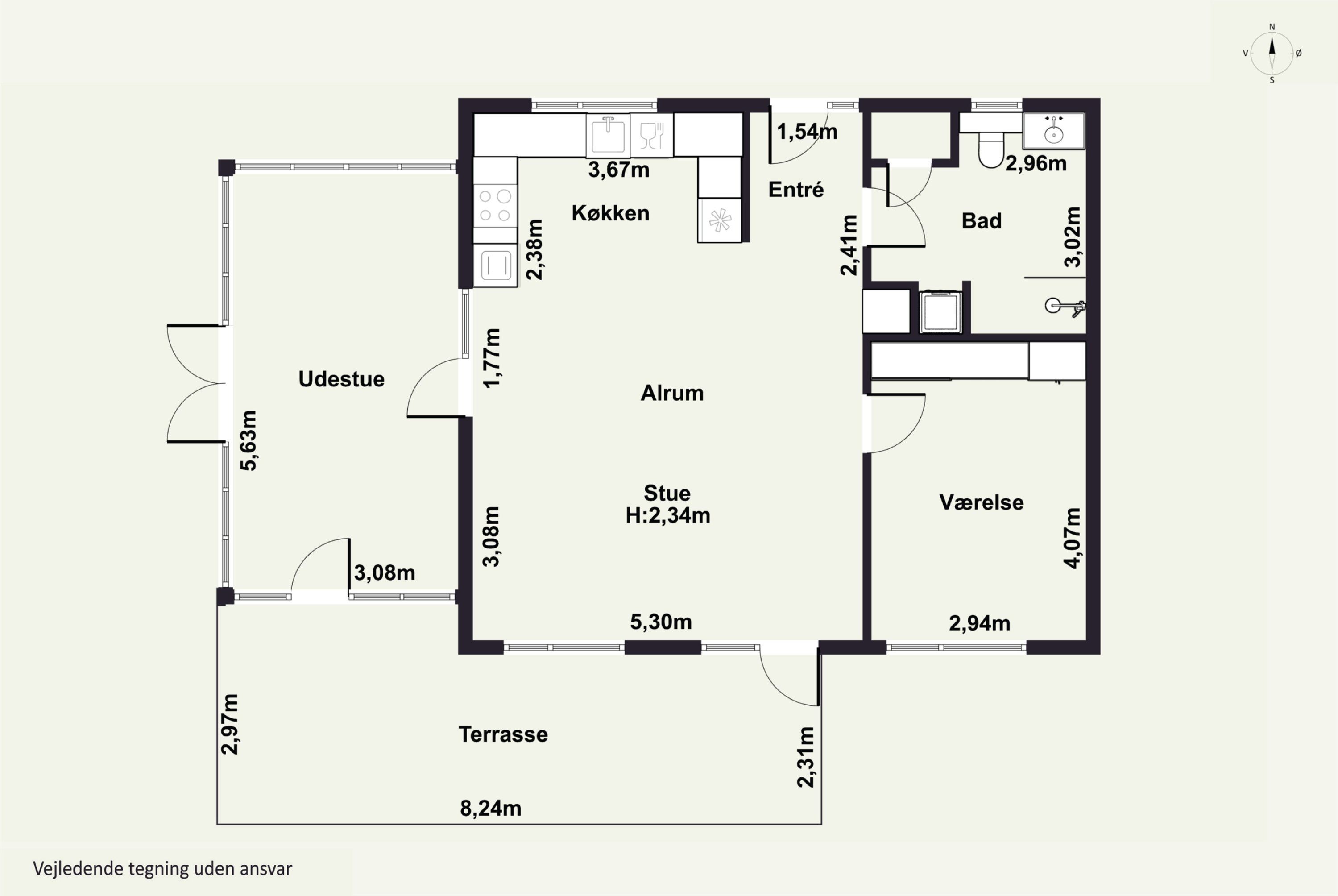 Plantegninger billede af Irmavej 7, 2610 Rødovre