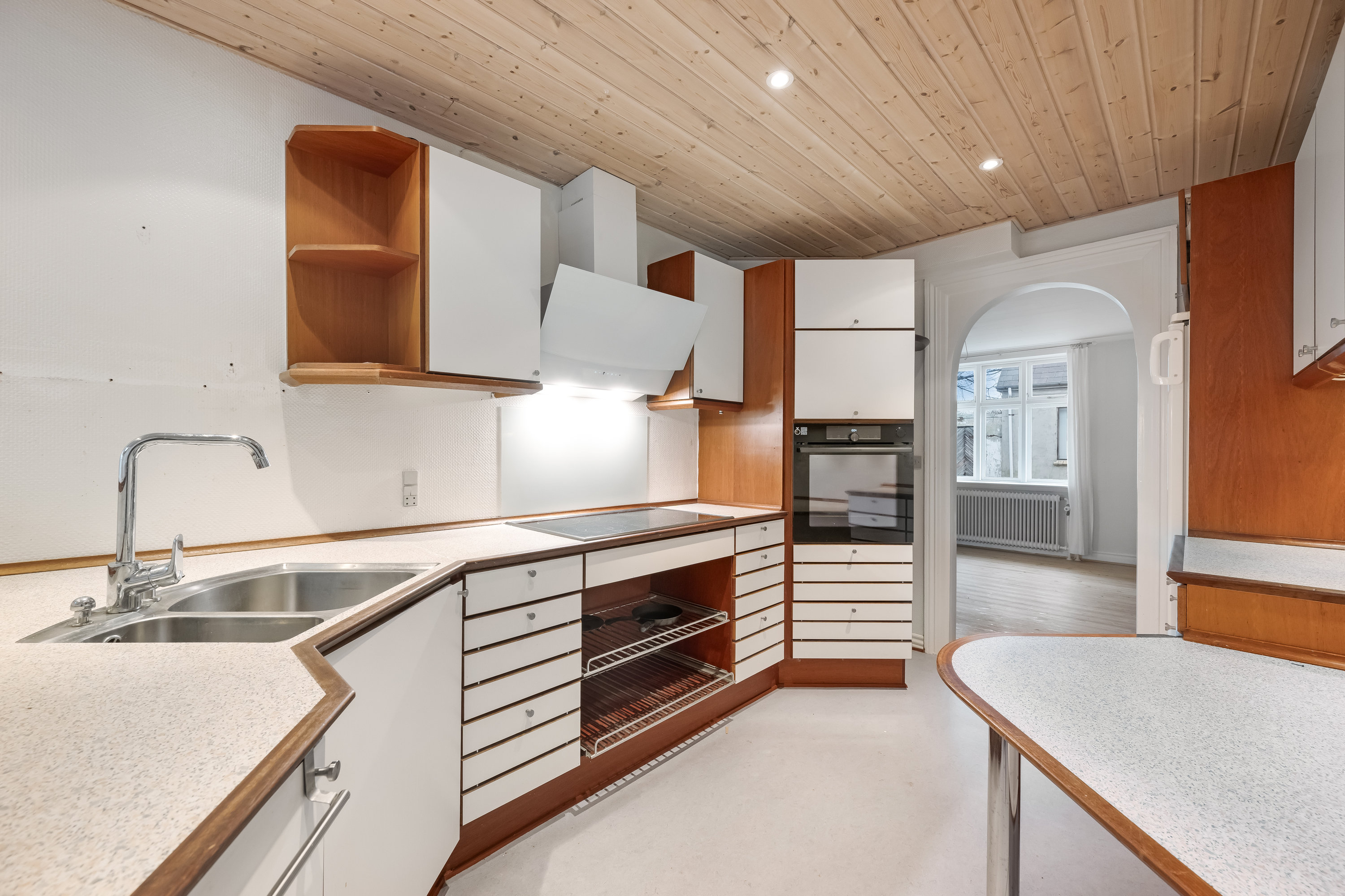 Fremhævet køkken alrum billede i fuldskærmstilstand. Billede af Nygade 43B, 6900 Skjern