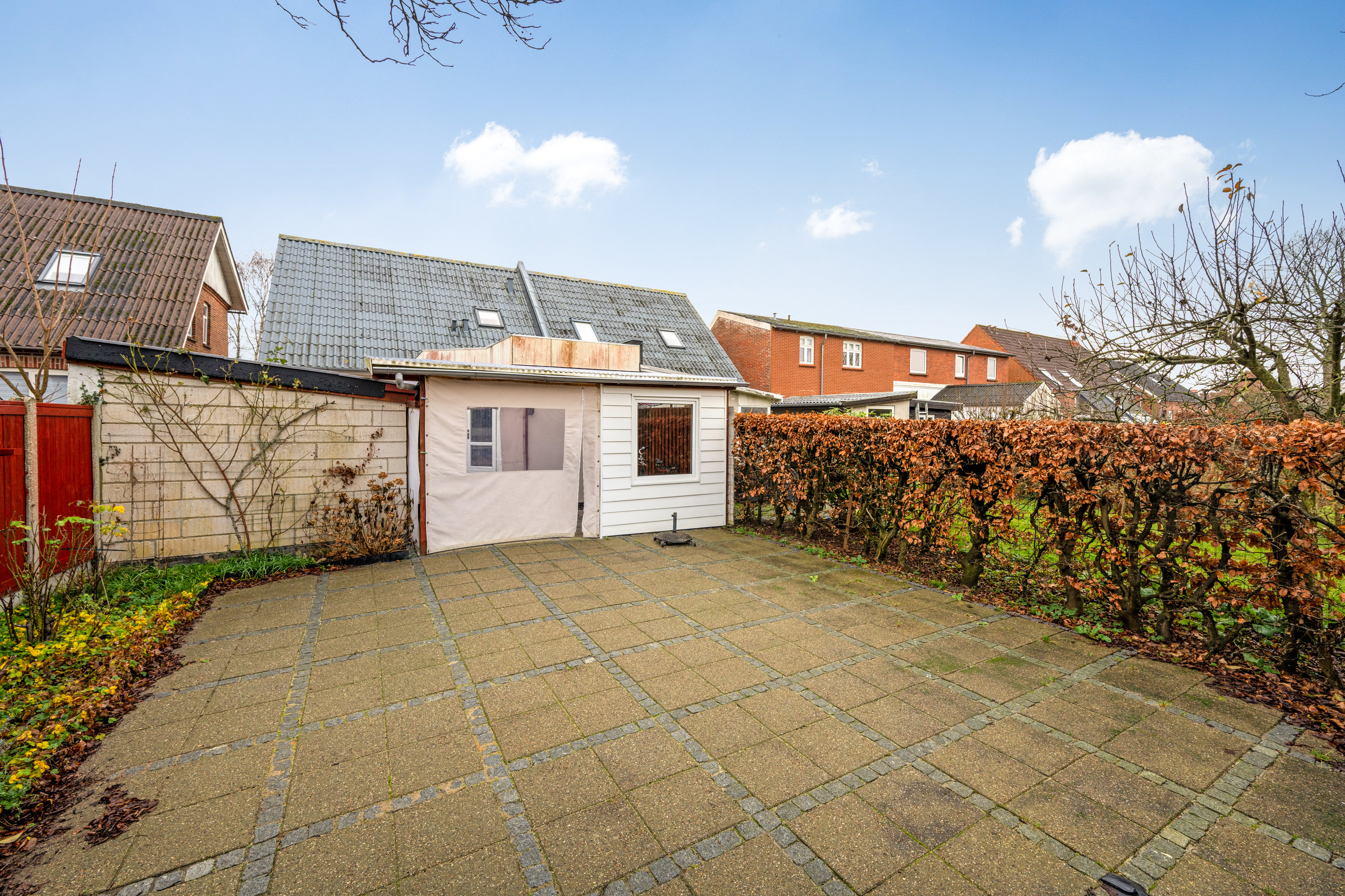 Fremhævet gårdhave billede i fuldskærmstilstand. Billede af Nygade 43B, 6900 Skjern