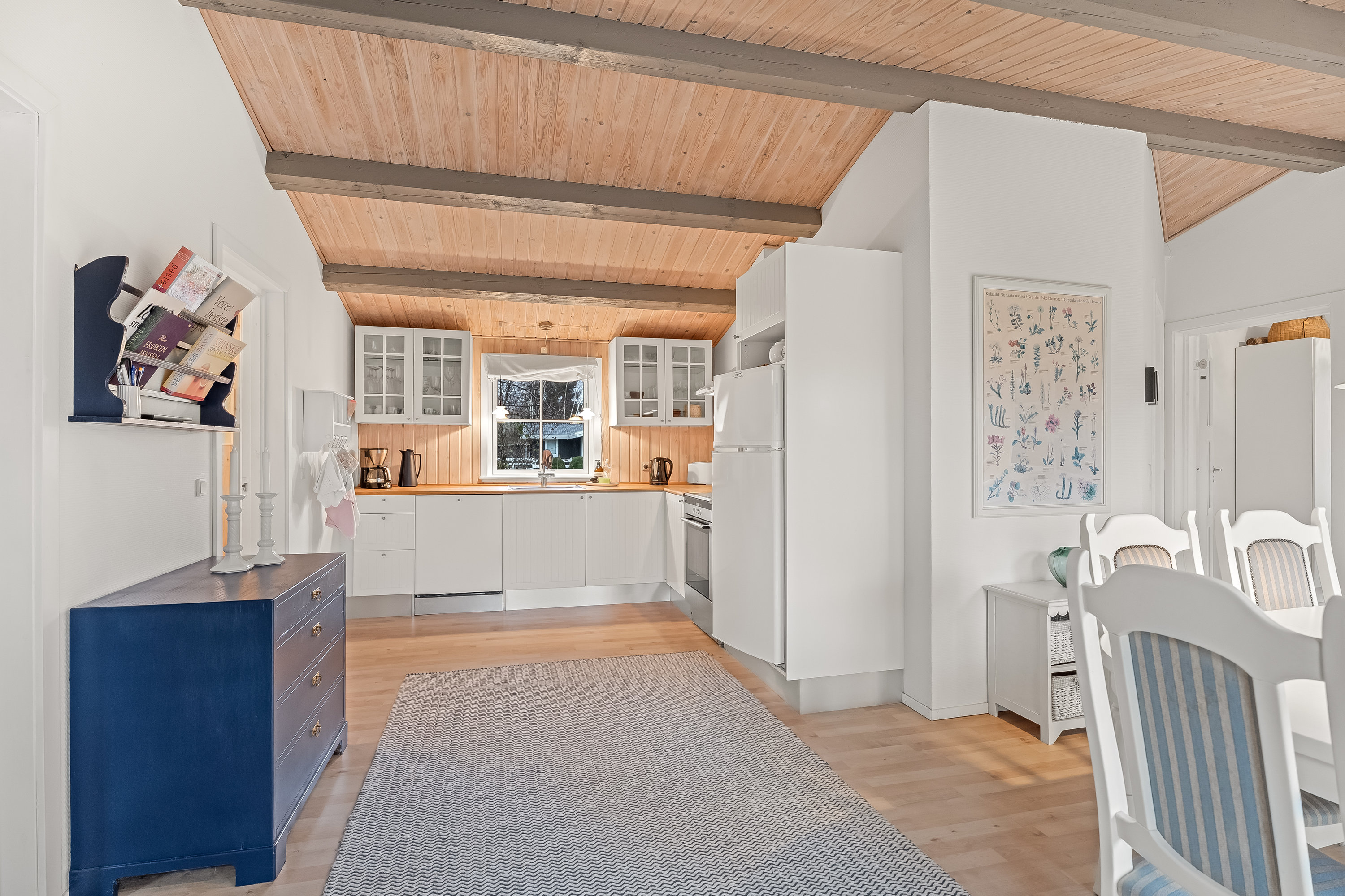 Fremhævet køkken billede i fuldskærmstilstand. Billede af Læderstræde 22, Hummingen, 4983 Dannemare