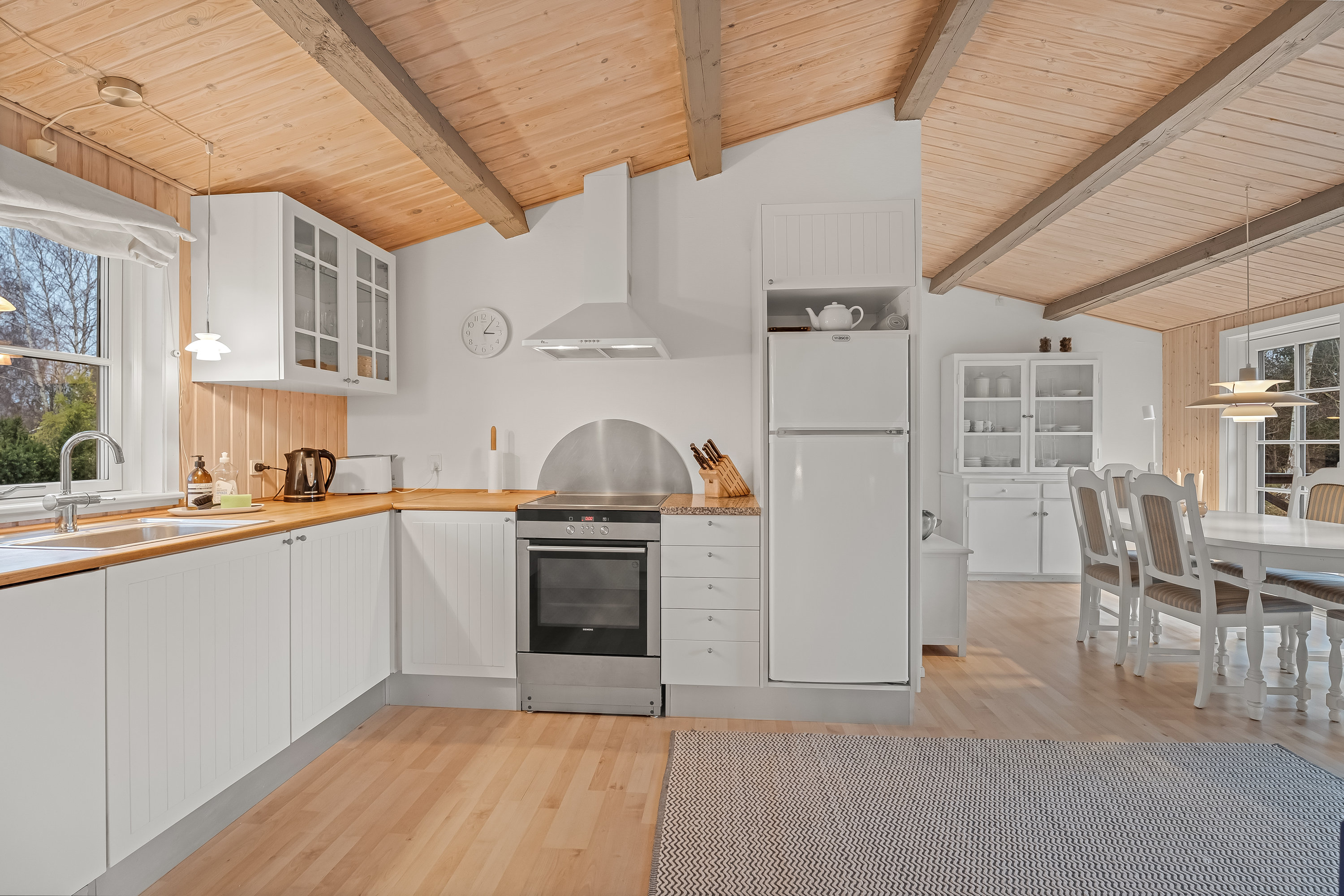 Miniaturebillede 1: køkken. Billede af Læderstræde 22, Hummingen, 4983 Dannemare