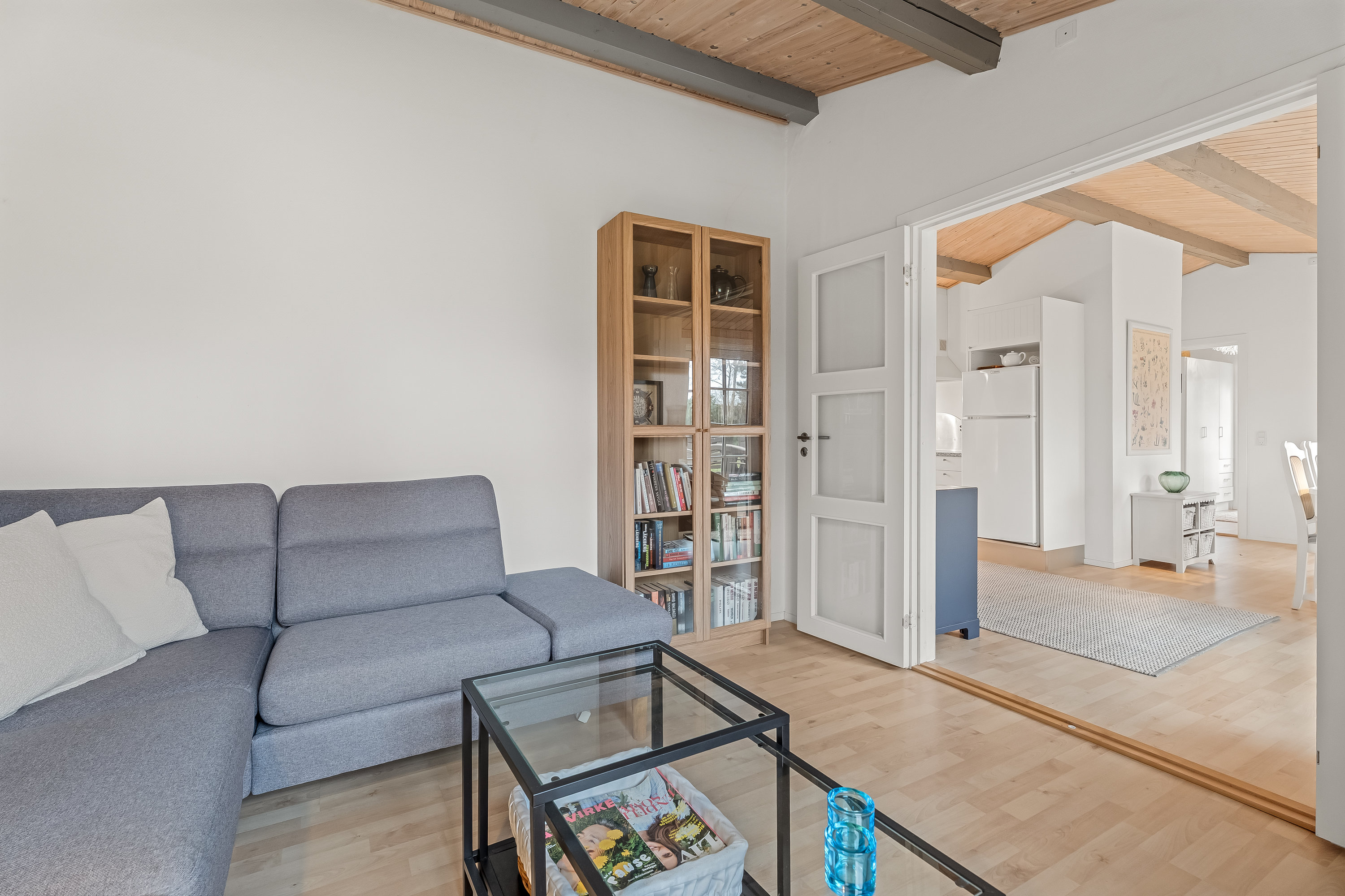 Fremhævet stue billede i fuldskærmstilstand. Billede af Læderstræde 22, Hummingen, 4983 Dannemare