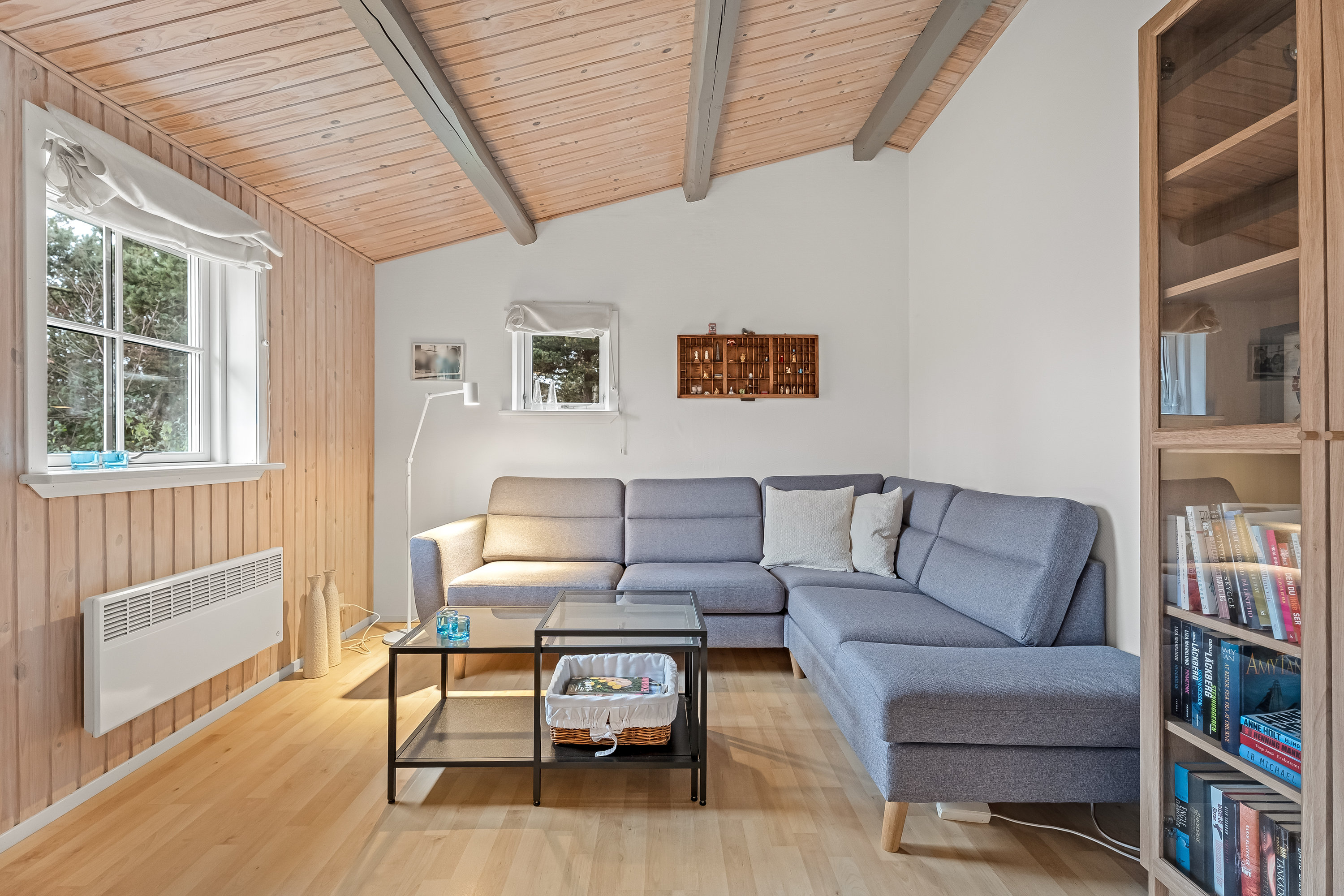 Fremhævet stue billede i fuldskærmstilstand. Billede af Læderstræde 22, Hummingen, 4983 Dannemare