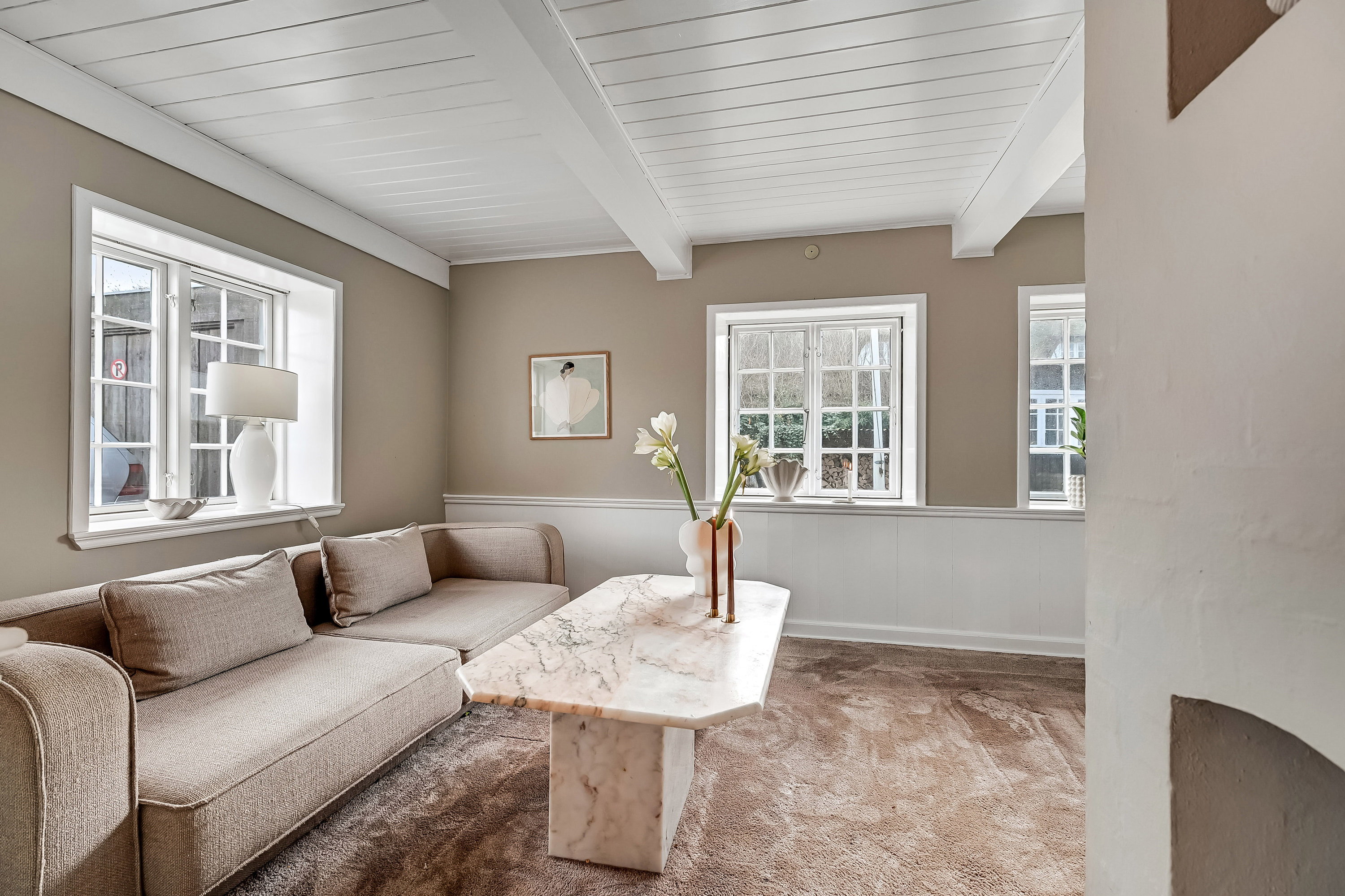 Fremhævet stue billede i fuldskærmstilstand. Billede af Nordre Engvej 2, Nordby, 6720 Fanø