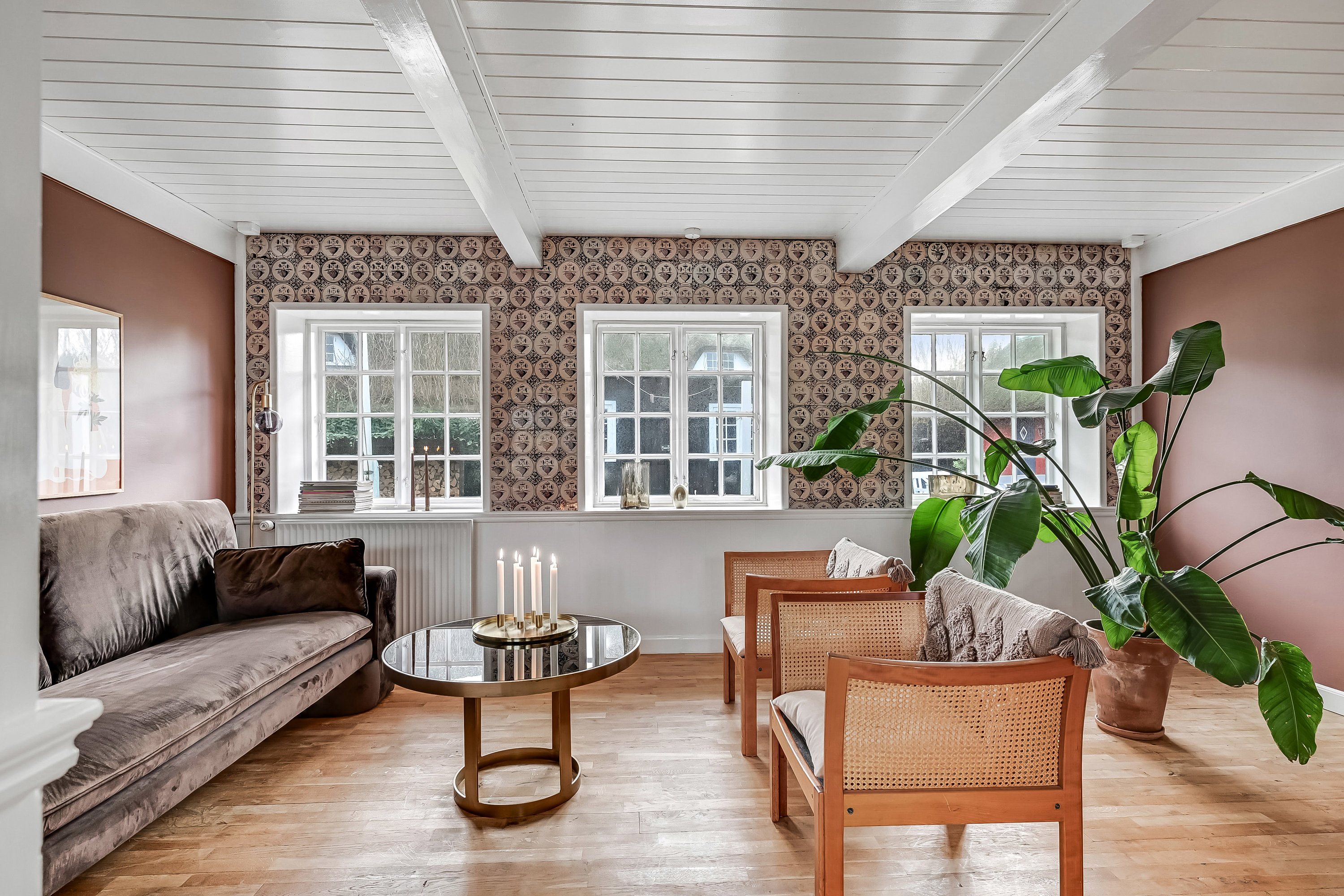 Fremhævet stue billede i fuldskærmstilstand. Billede af Nordre Engvej 2, Nordby, 6720 Fanø