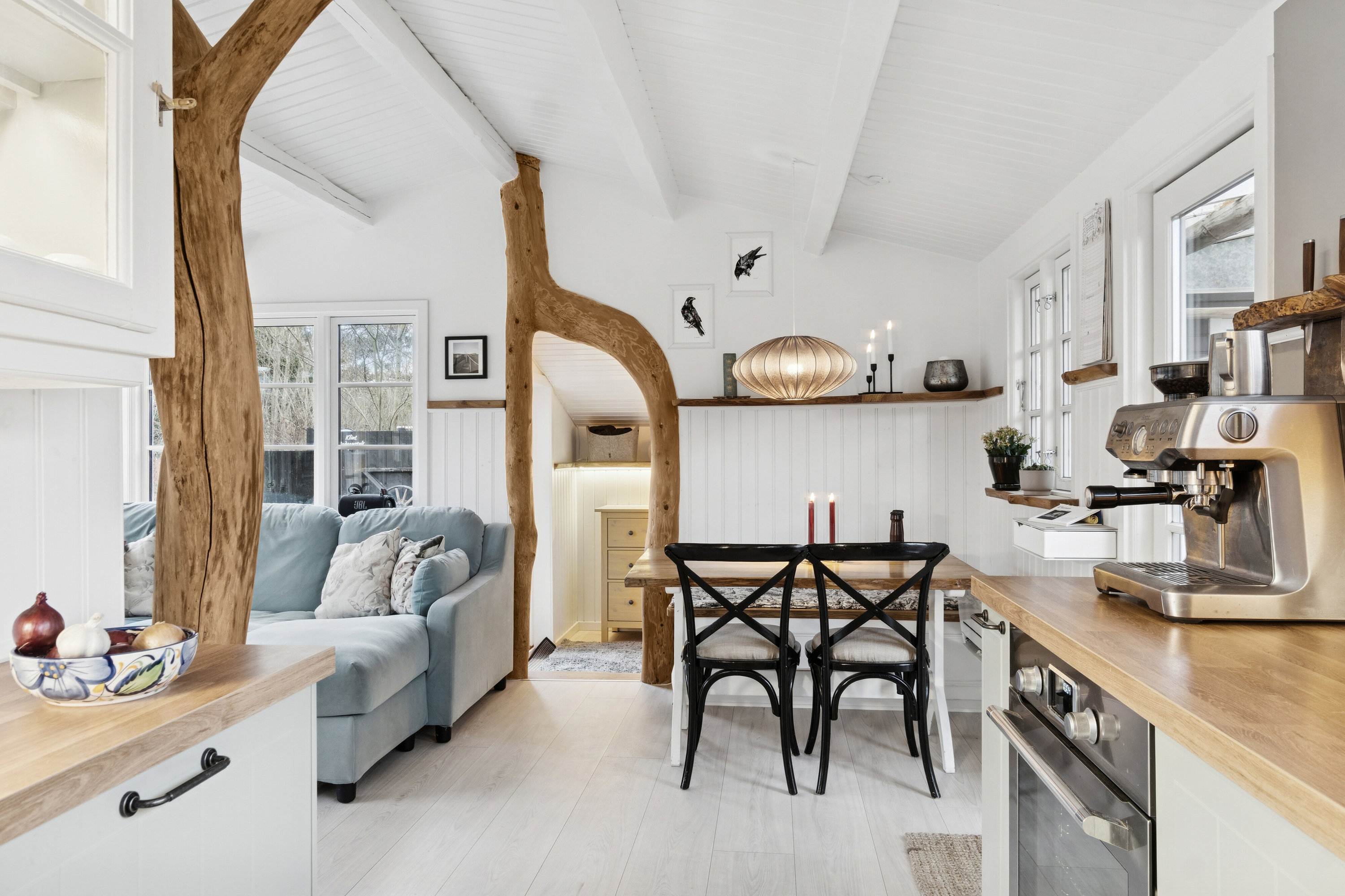 Fremhævet stue billede i fuldskærmstilstand. Billede af Pilevej 8, Klint, 4500 Nykøbing Sj