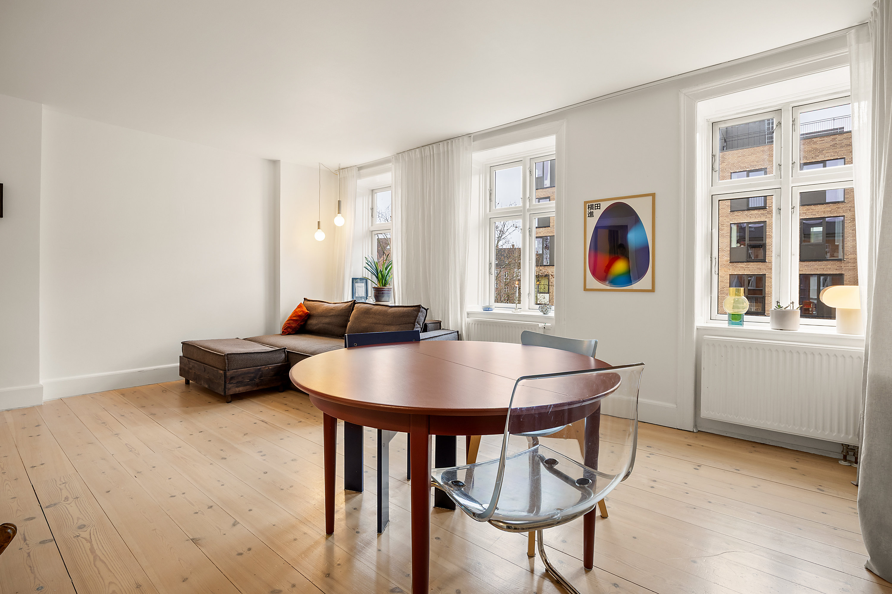 Fremhævet stue billede i fuldskærmstilstand. Billede af Gormsgade 23, 4. th., 2200 København N