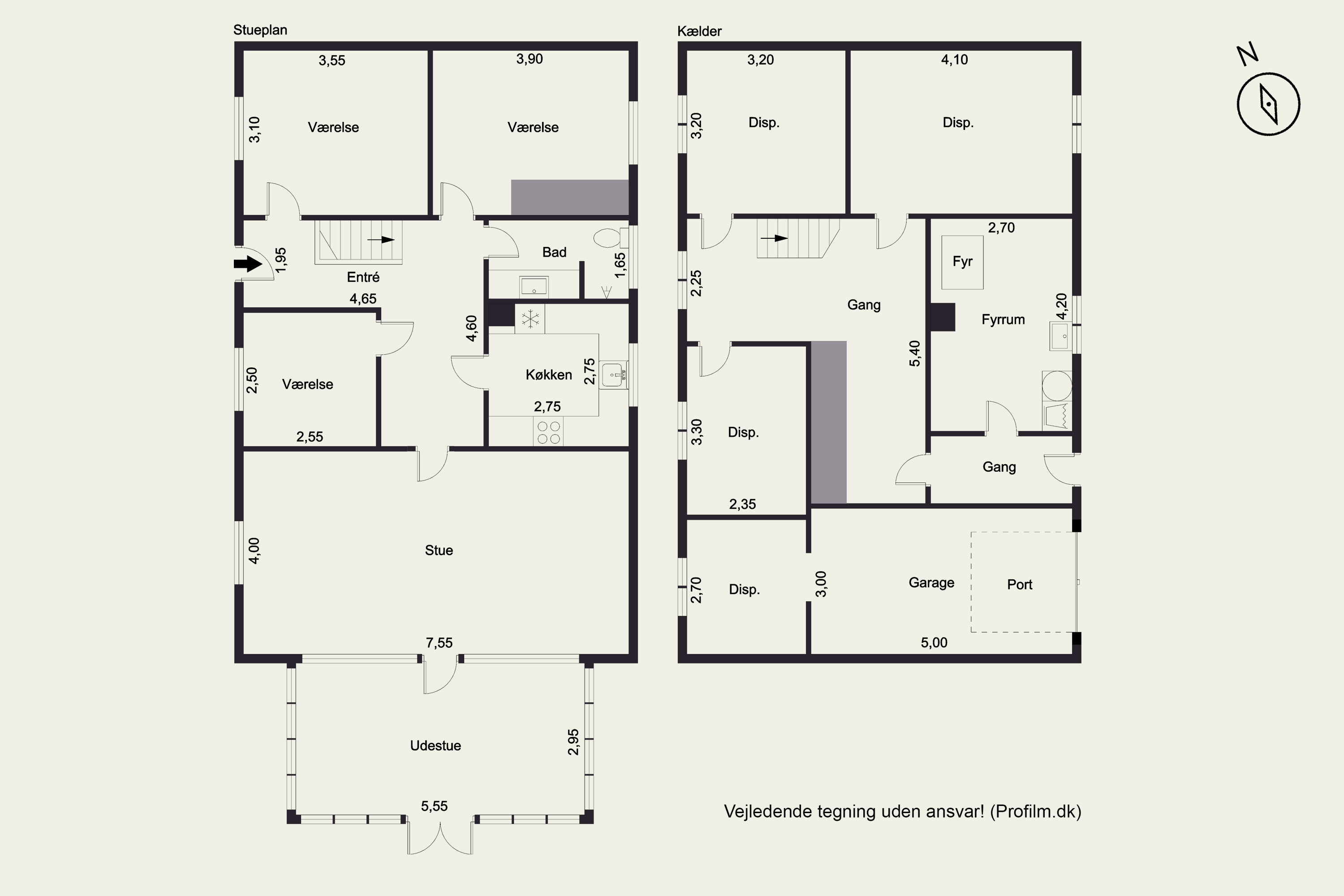 Plantegninger billede af Rostgårdsvej 15, 3250 Gilleleje