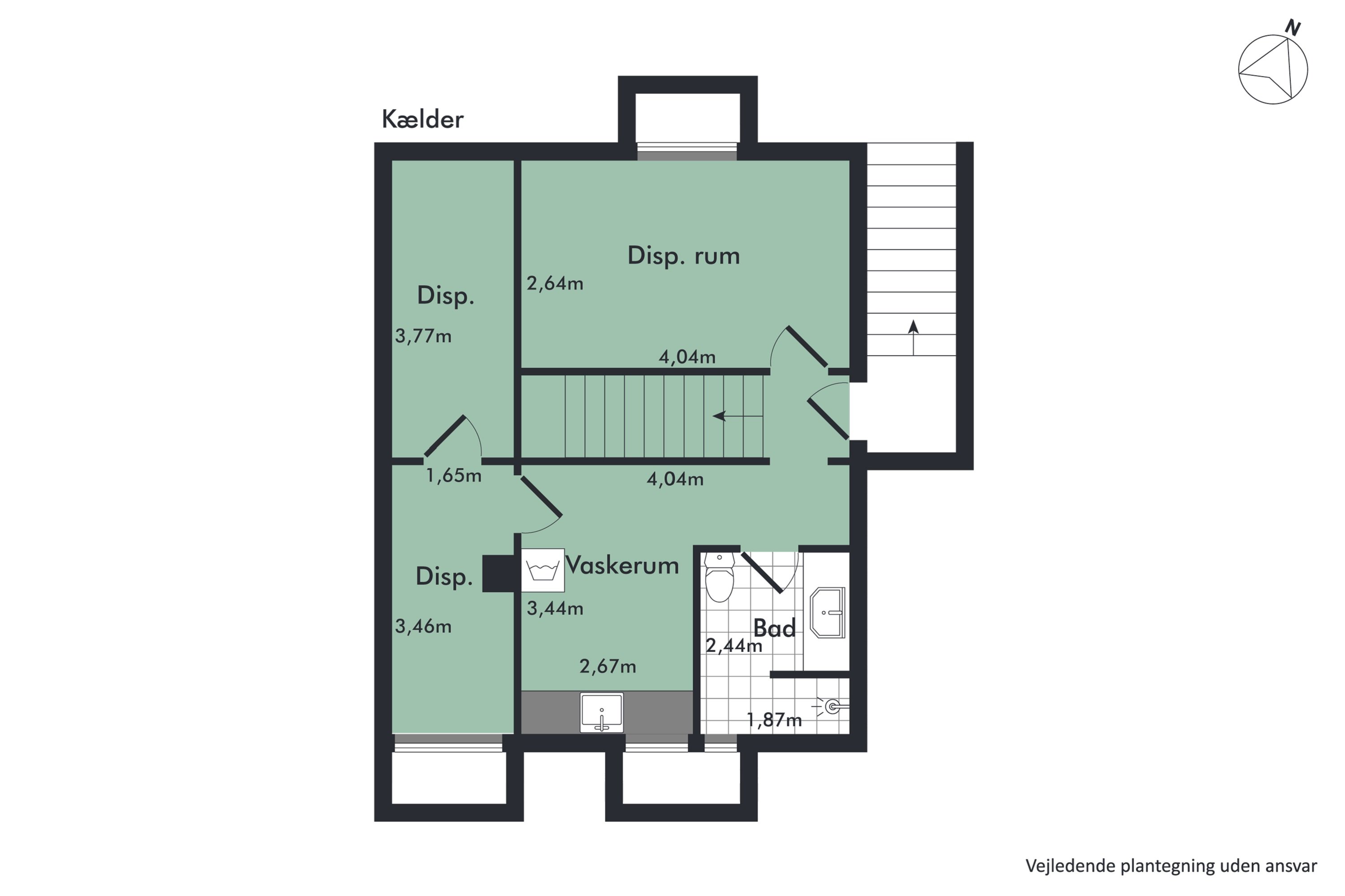 Plantegninger billede af Ane Kathrinesvej 13, 9500 Hobro