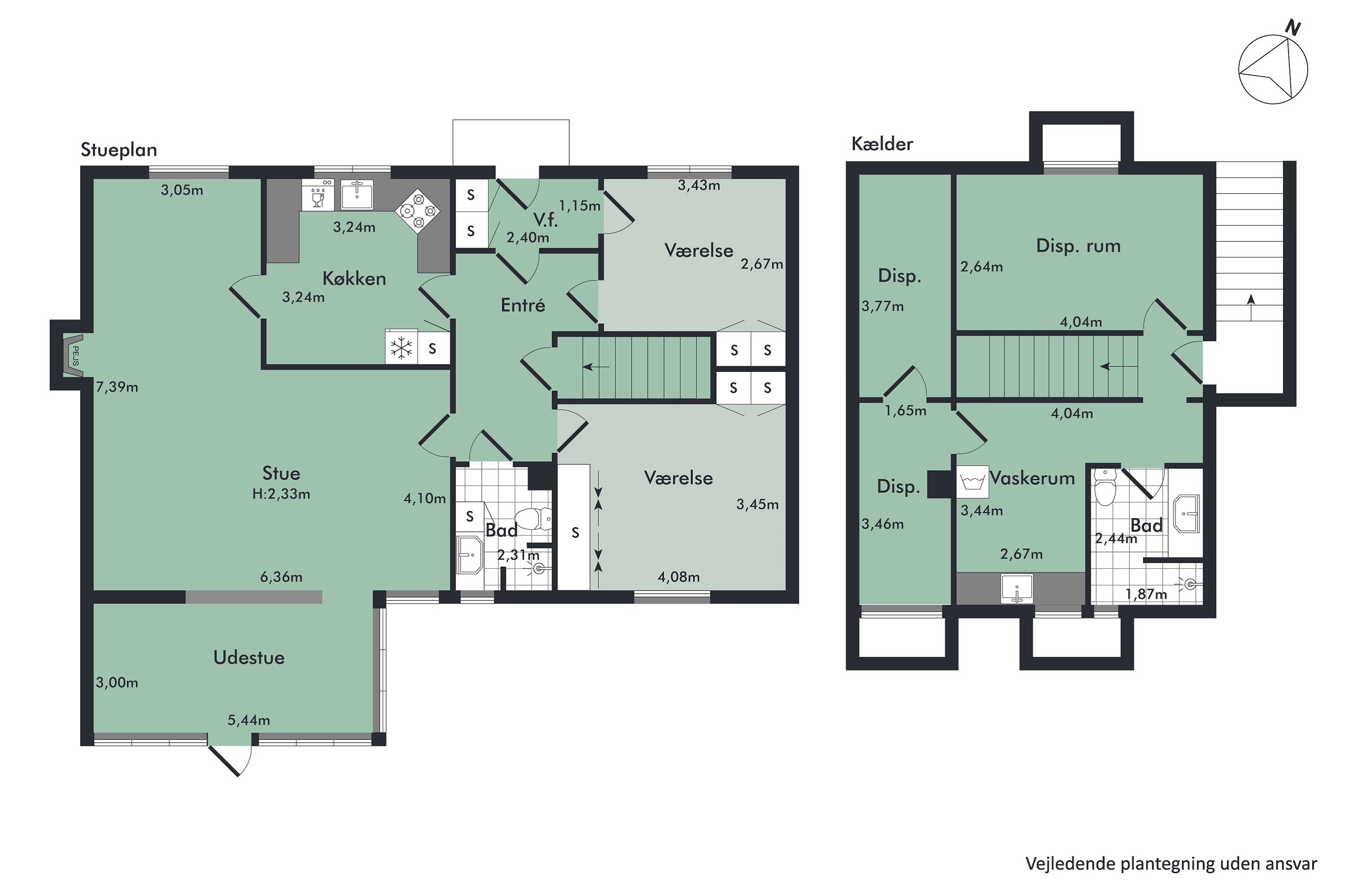 Plantegninger billede af Ane Kathrinesvej 13, 9500 Hobro