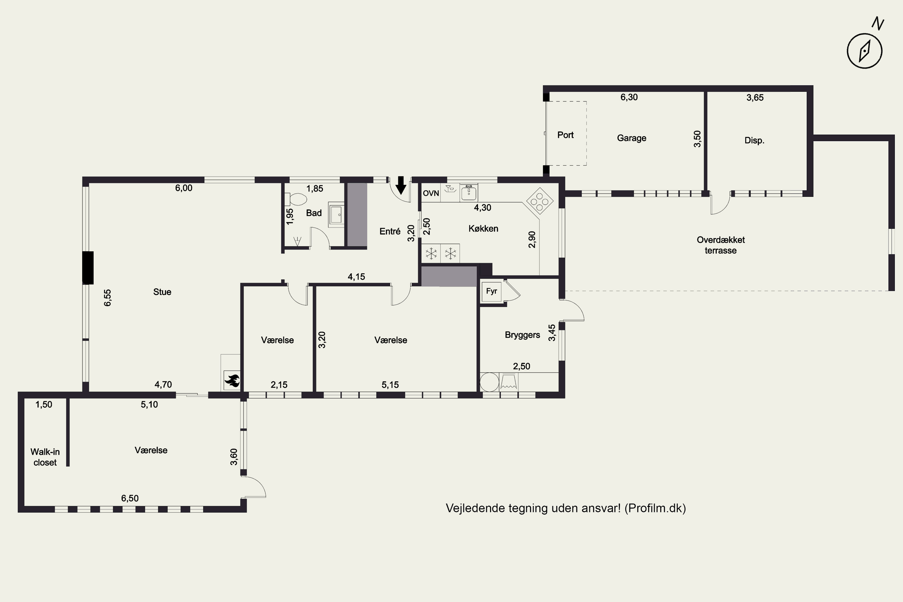 Plantegninger billede af Ranunkelvej 13, 3600 Frederikssund
