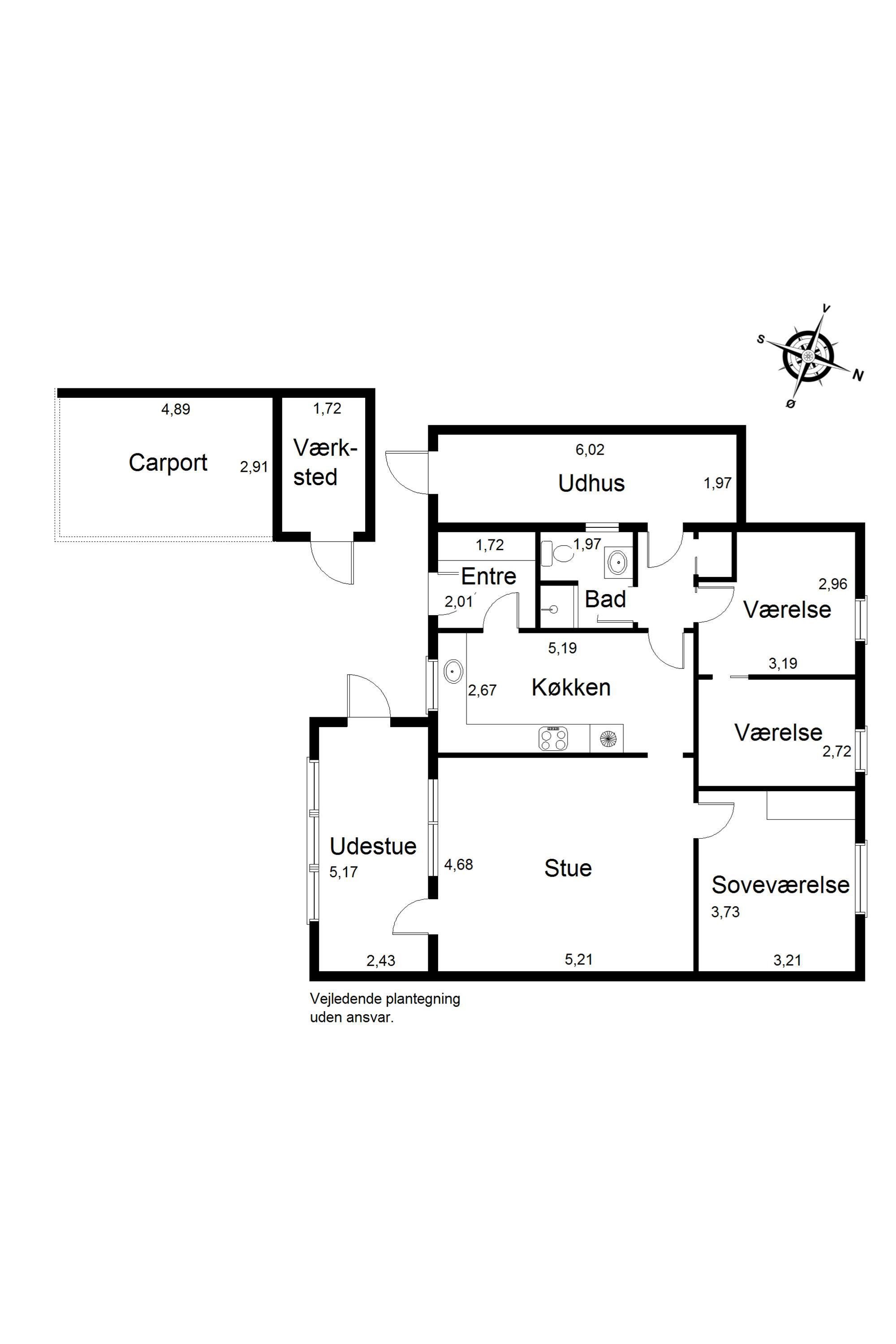 Plantegninger billede af Slåenvej 4, Salten, 8653 Them