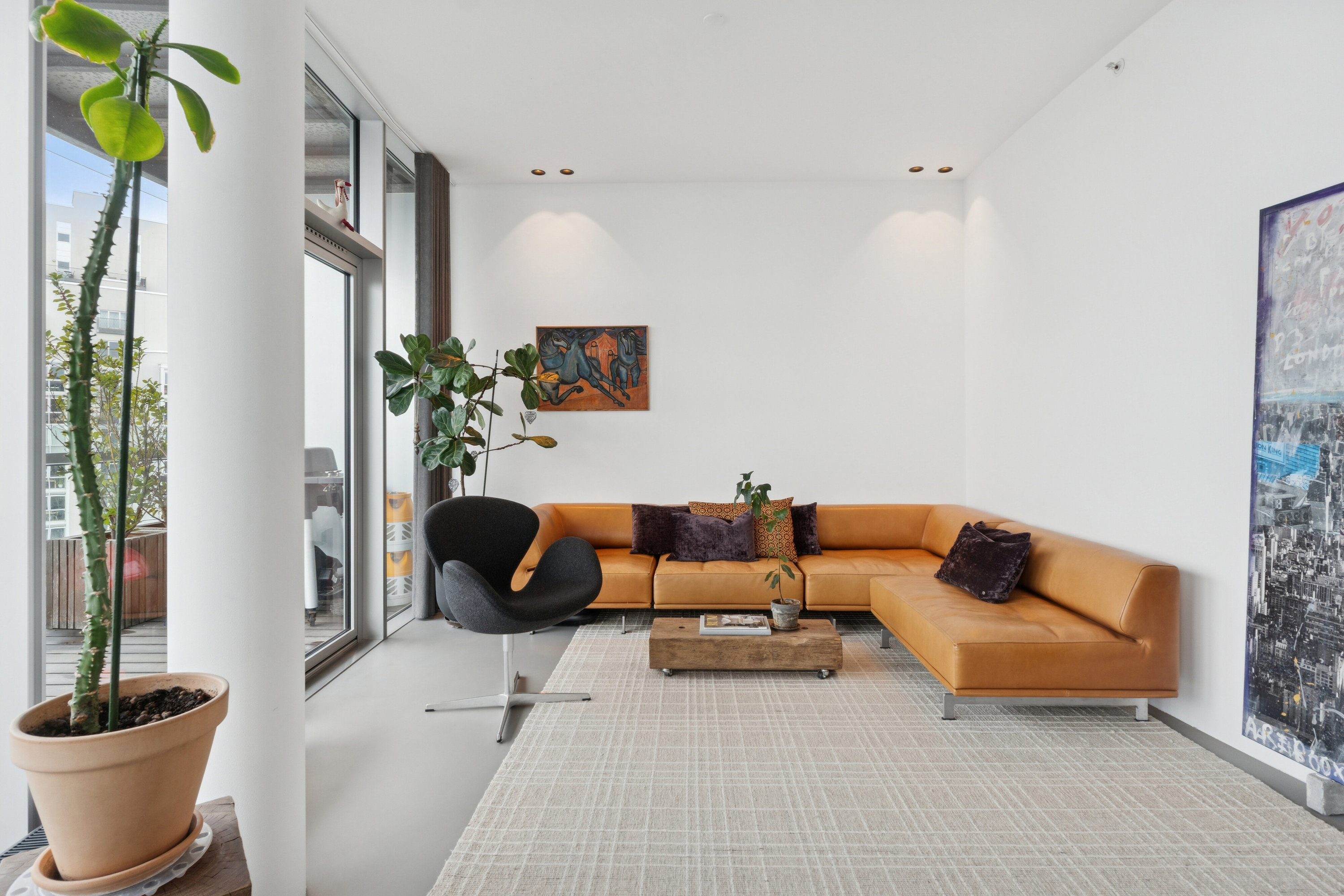 Fremhævet stue billede i fuldskærmstilstand. Billede af Islands Brygge 32A, 6. 659., 2300 København S