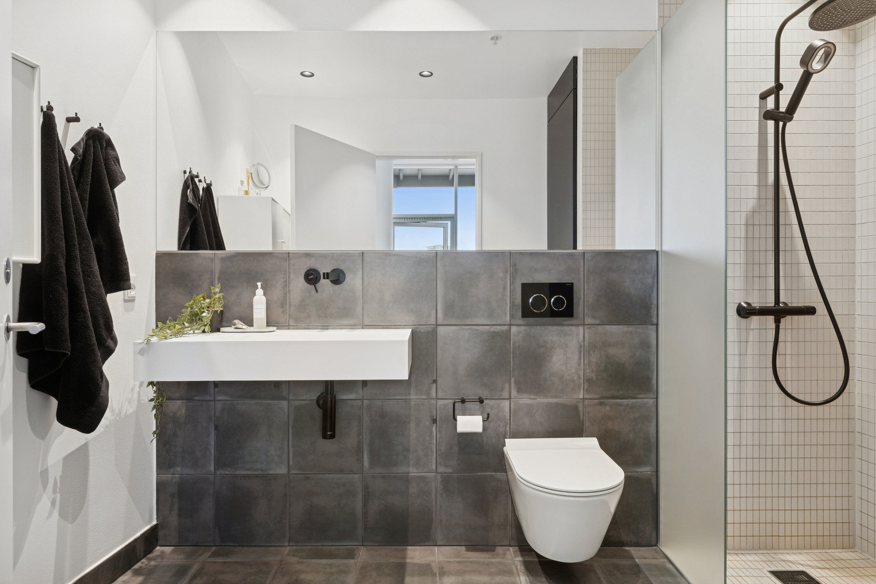 Fremhævet badeværelse billede i fuldskærmstilstand. Billede af Islands Brygge 32A, 6. 659., 2300 København S