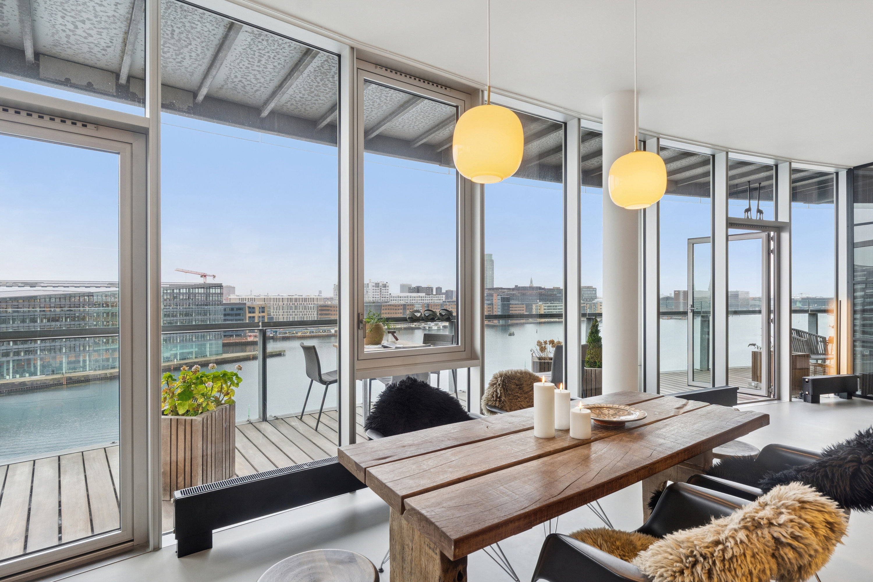 Fremhævet spisestue billede i fuldskærmstilstand. Billede af Islands Brygge 32A, 6. 659., 2300 København S