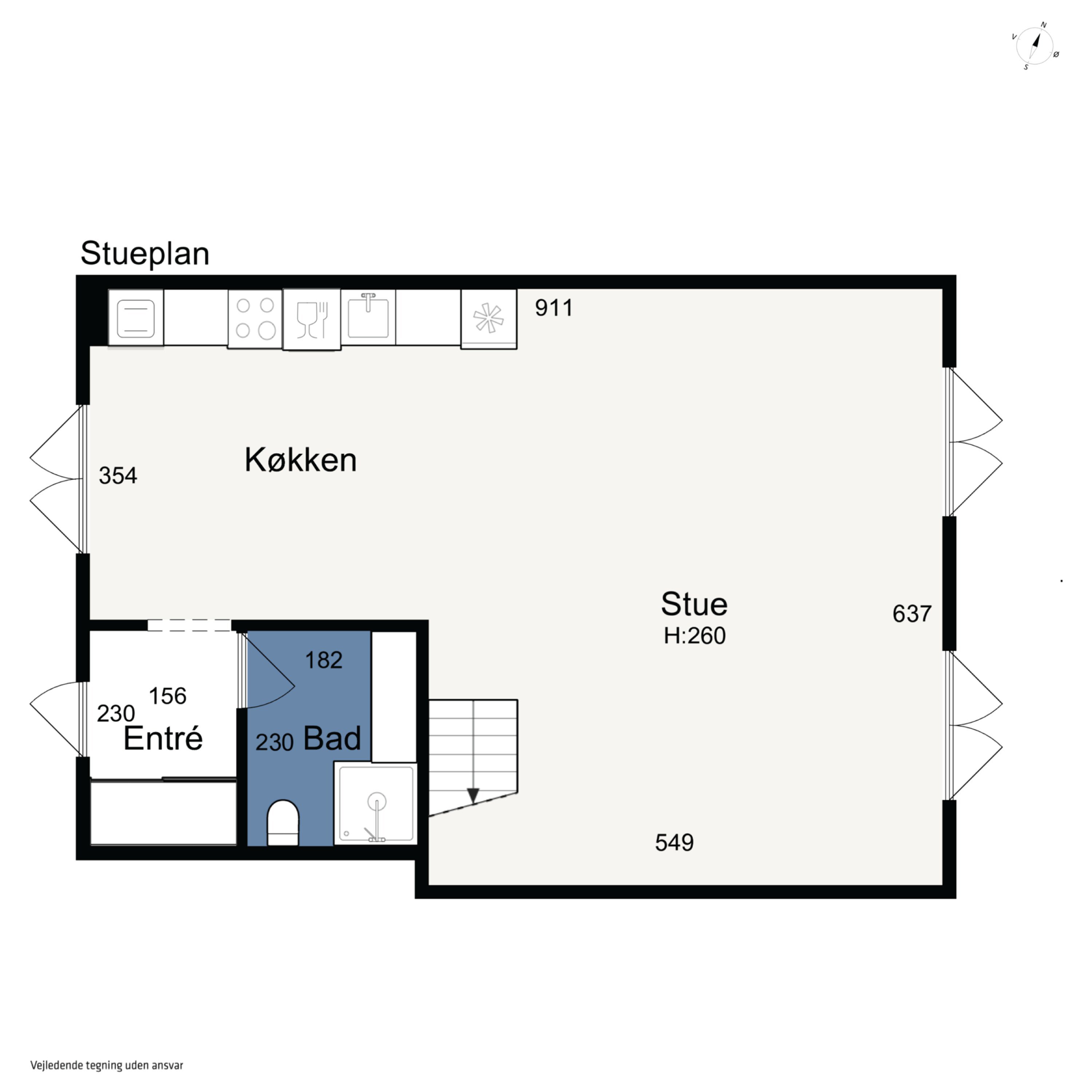 Plantegninger billede af Obstruphøjen 42B, 8320 Mårslet