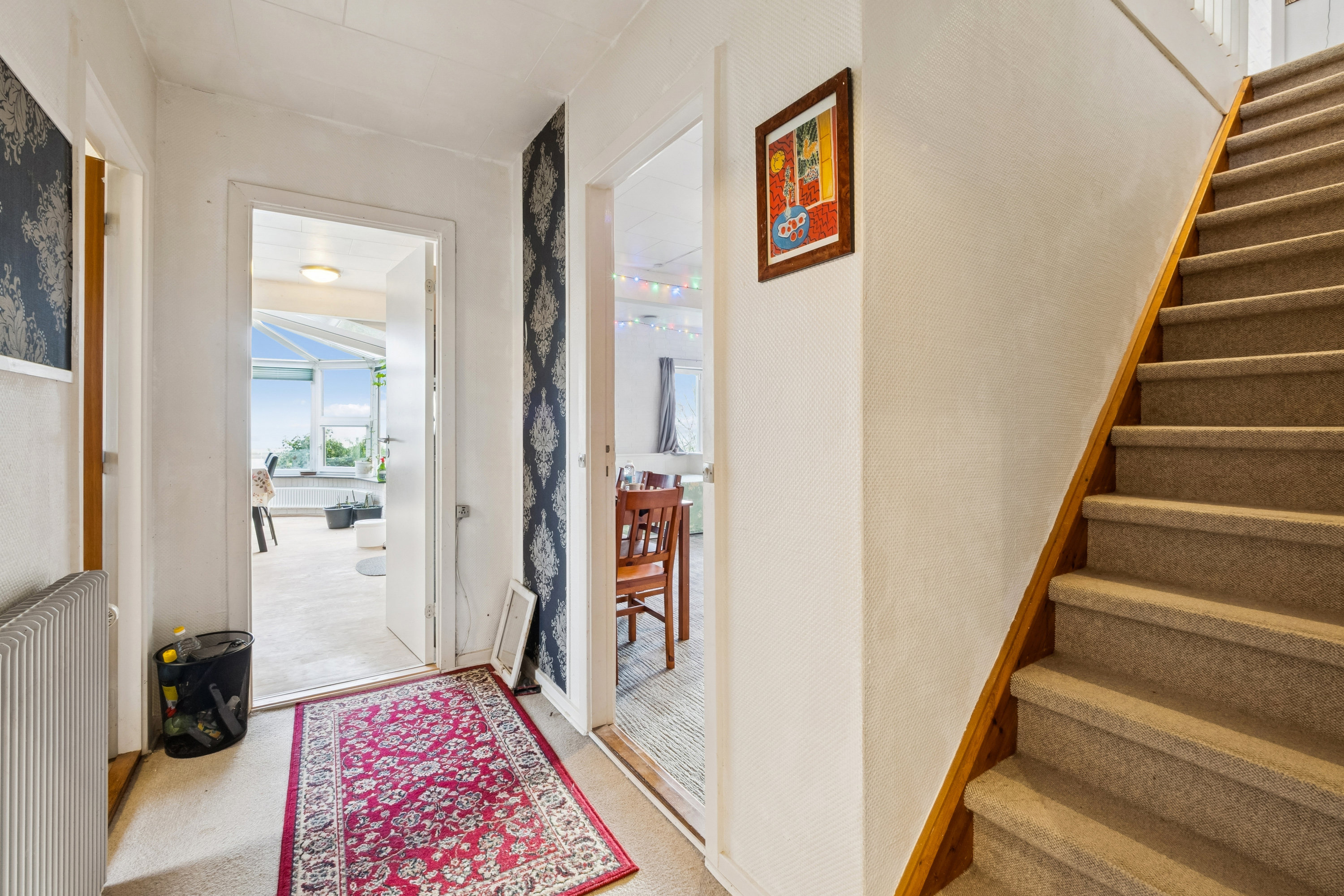 Fremhævet gang billede i fuldskærmstilstand. Billede af Bakkevænget 10, Sønder Dråby, 7900 Nykøbing M