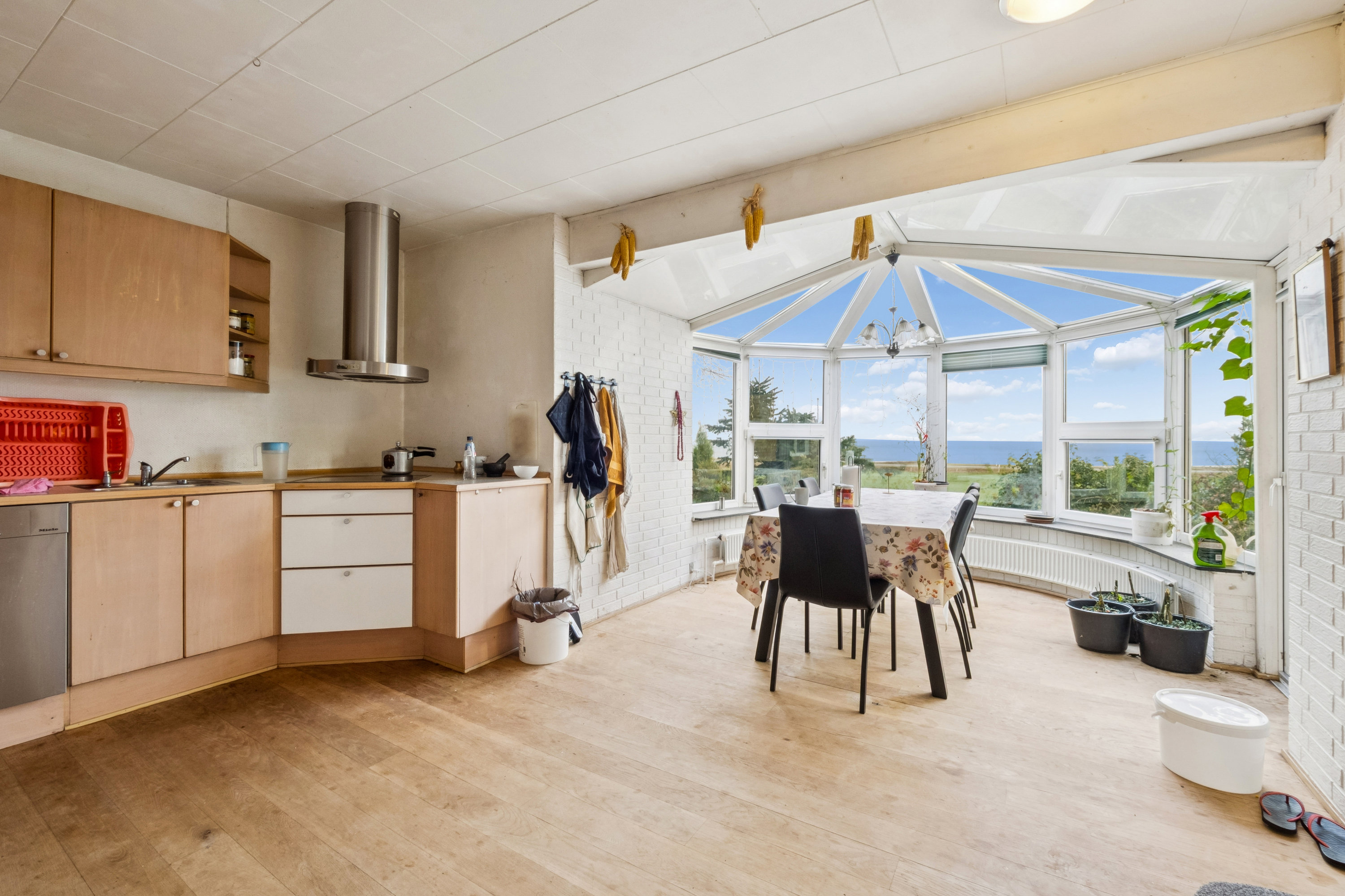 Fremhævet køkken billede i fuldskærmstilstand. Billede af Bakkevænget 10, Sønder Dråby, 7900 Nykøbing M