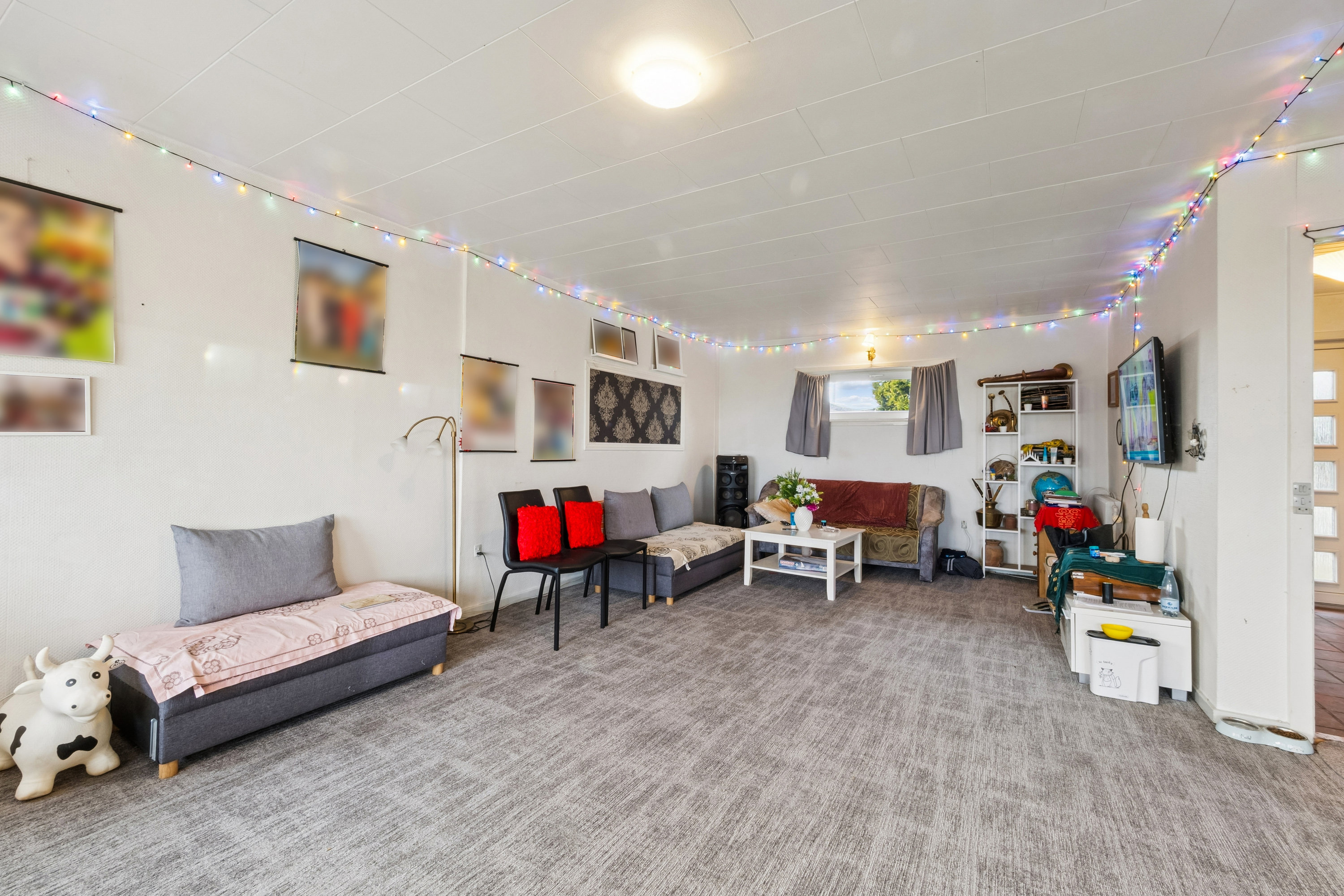 Fremhævet stue billede i fuldskærmstilstand. Billede af Bakkevænget 10, Sønder Dråby, 7900 Nykøbing M