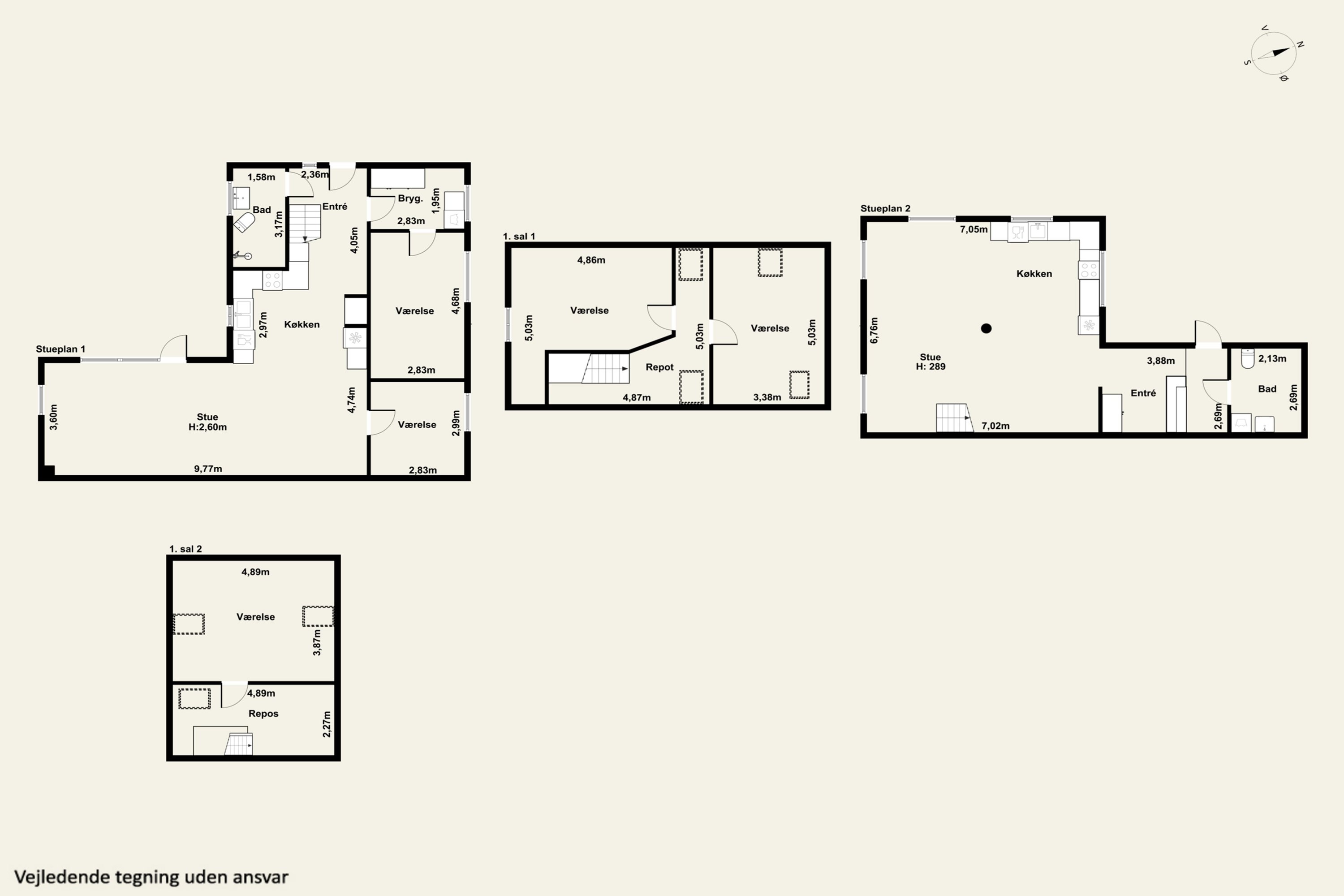 Plantegninger billede af Vestergade 14, 5750 Ringe