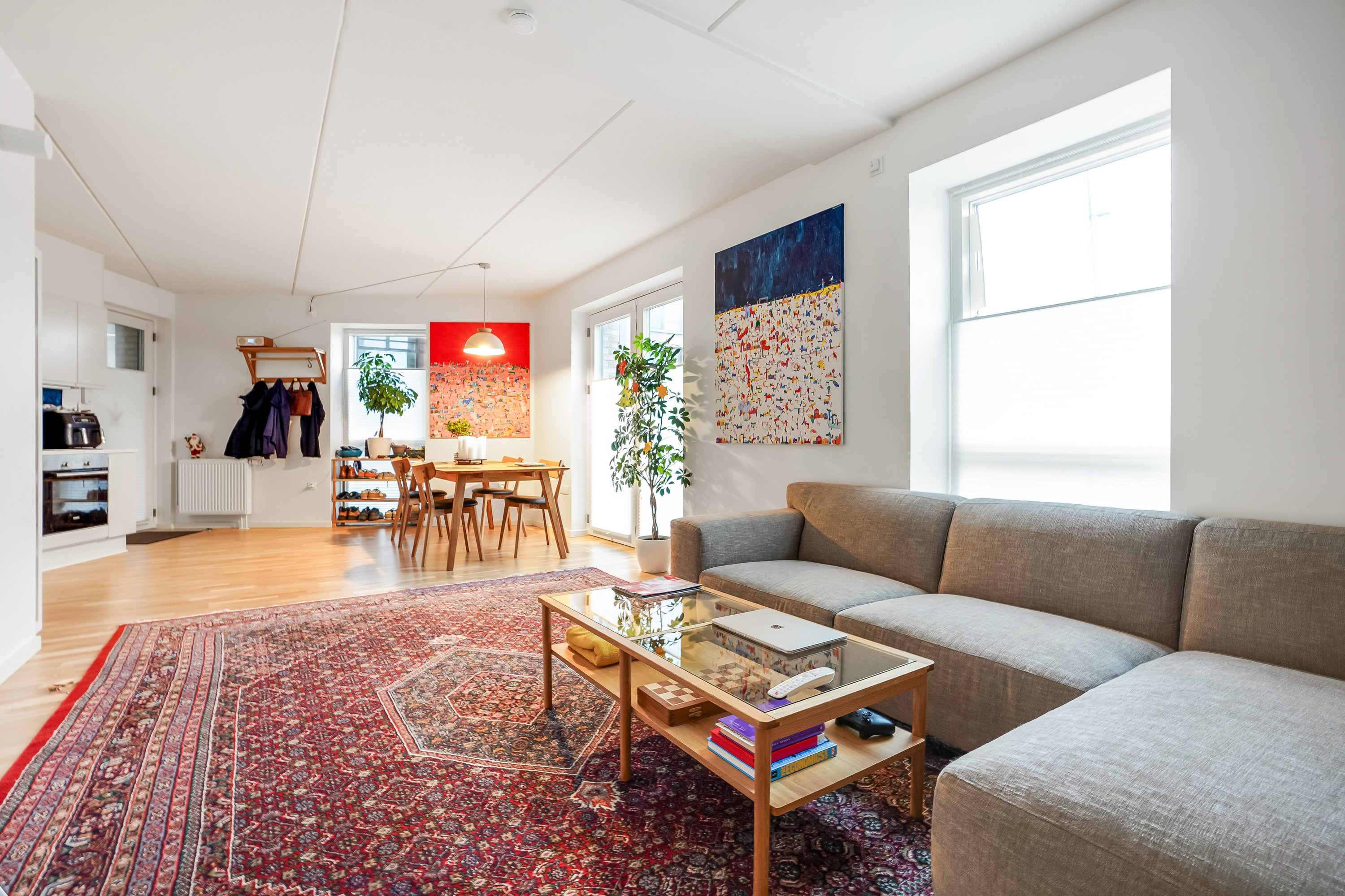 Fremhævet stue billede i fuldskærmstilstand. Billede af Østre Stationsvej 37L, st.. 1., 5000 Odense C