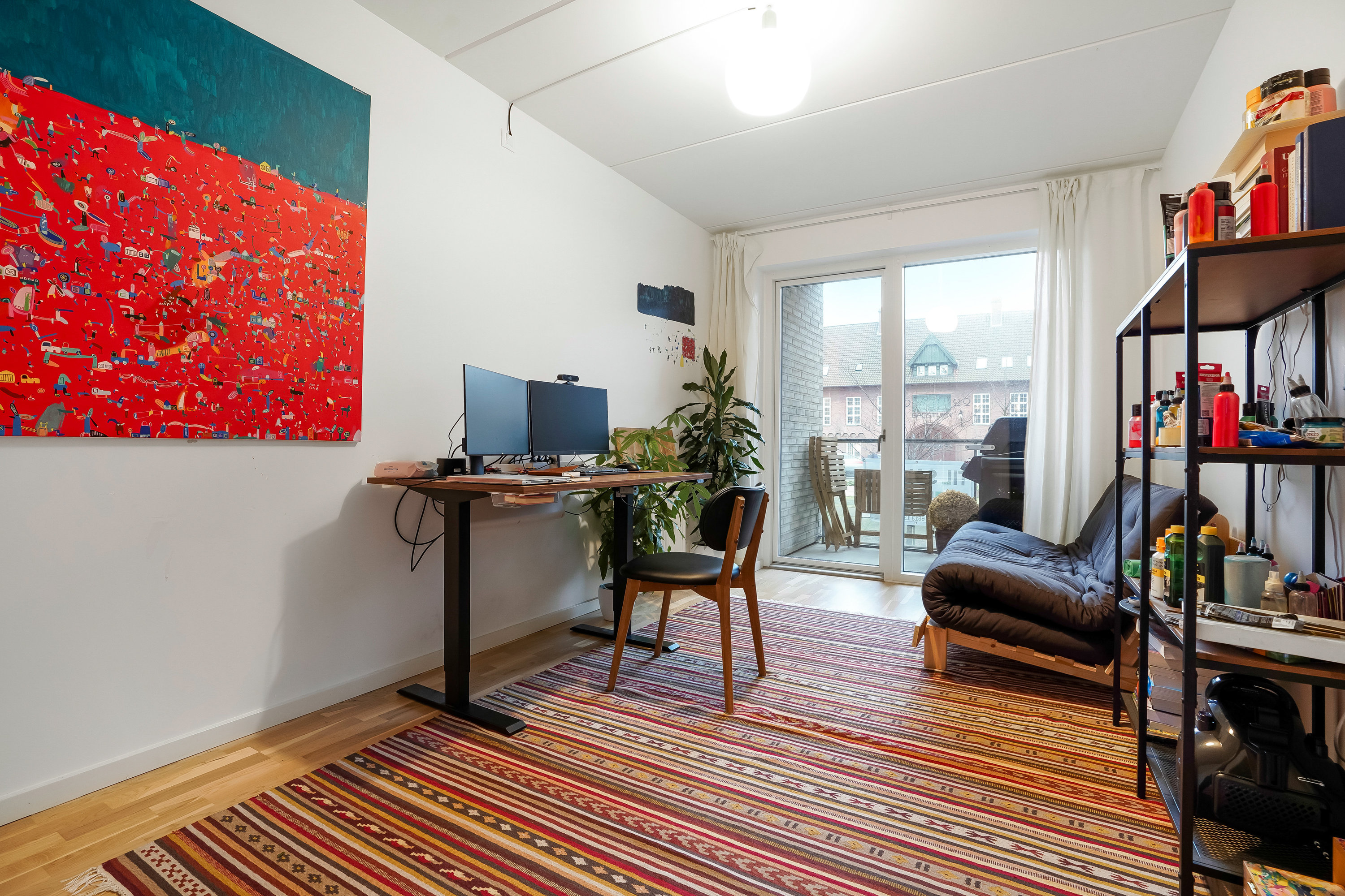 Fremhævet stue billede i fuldskærmstilstand. Billede af Østre Stationsvej 37L, st.. 1., 5000 Odense C