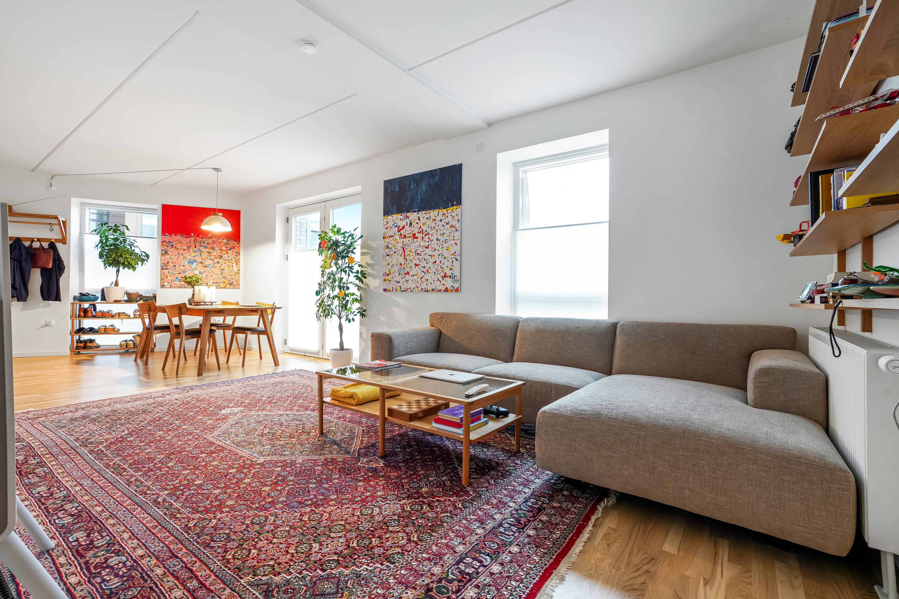 Fremhævet stue billede i fuldskærmstilstand. Billede af Østre Stationsvej 37L, st.. 1., 5000 Odense C