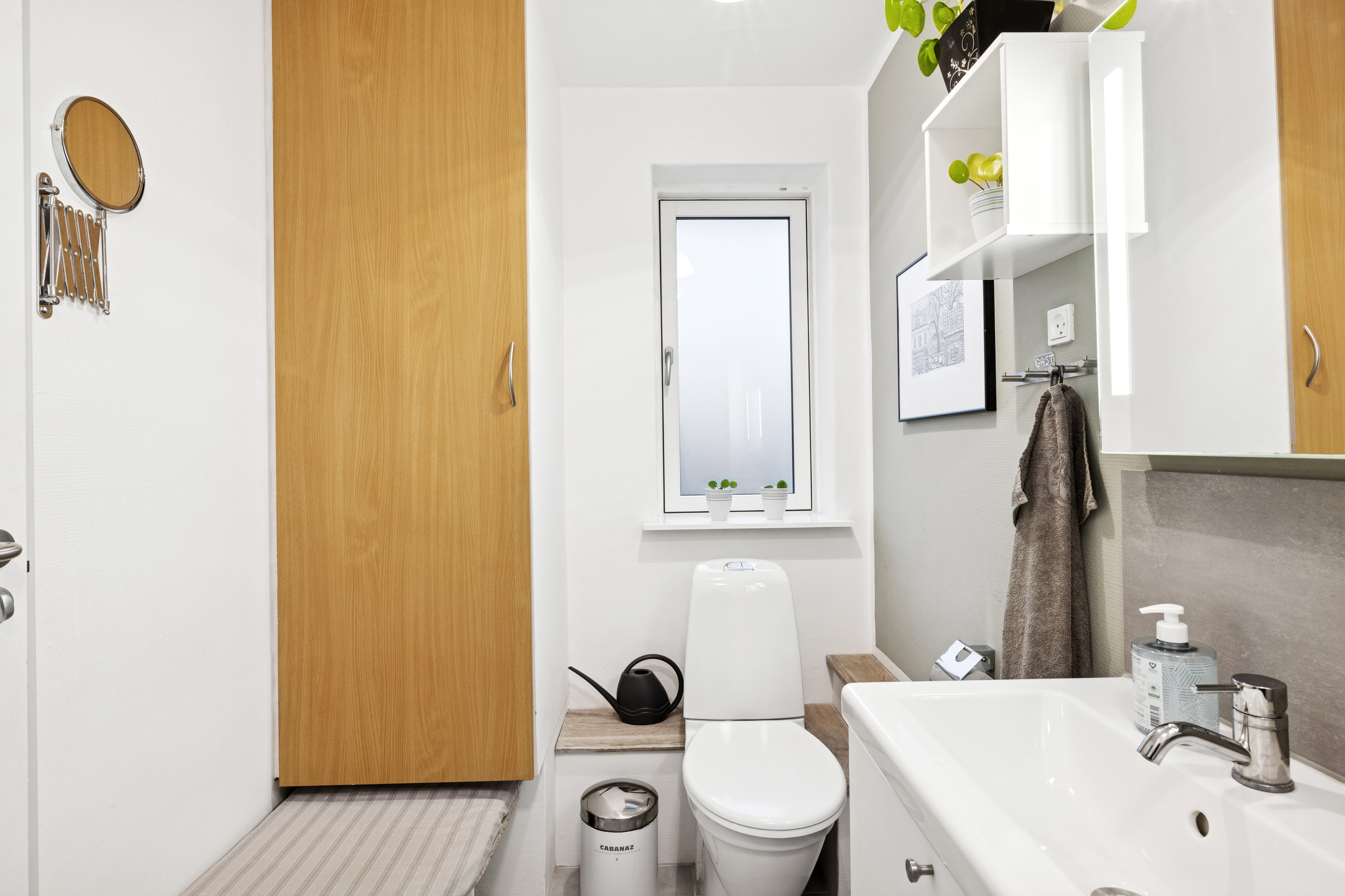 Fremhævet badeværelse billede i fuldskærmstilstand. Billede af Rosmarinvej 26A, 8800 Viborg