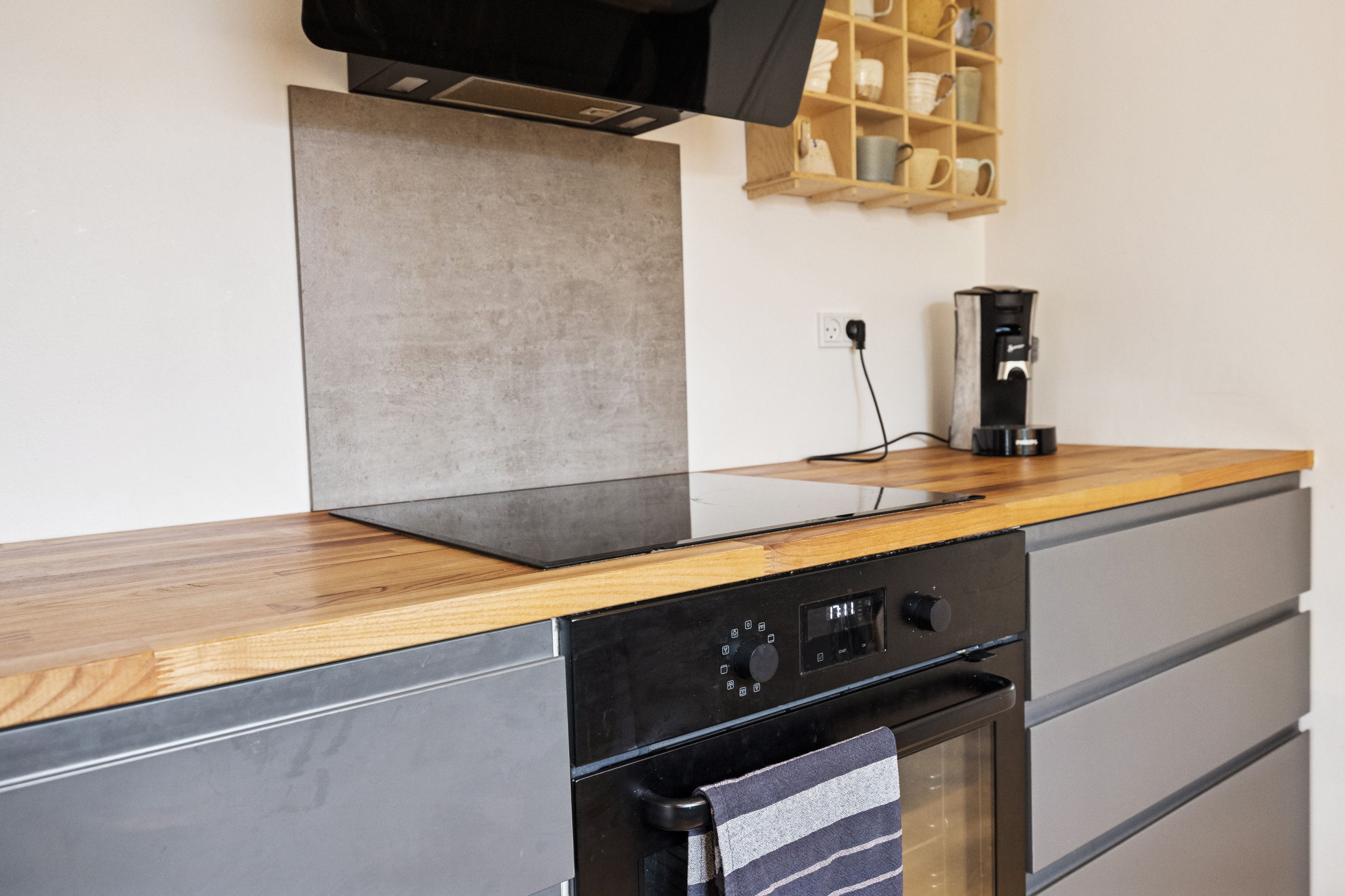 Fremhævet køkken billede i fuldskærmstilstand. Billede af Poppelvej 8, 8800 Viborg