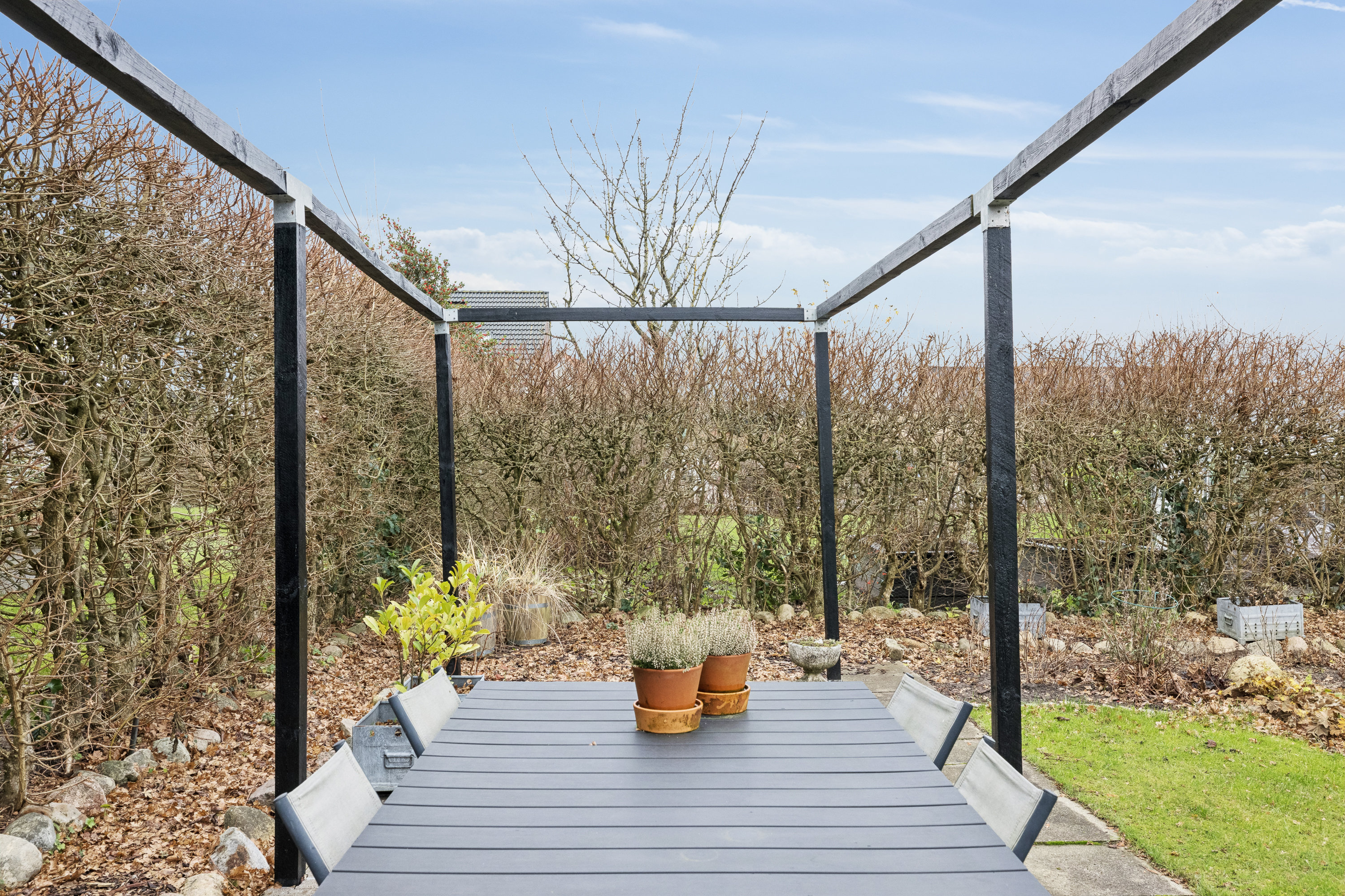 Fremhævet terrasse billede i fuldskærmstilstand. Billede af Poppelvej 8, 8800 Viborg