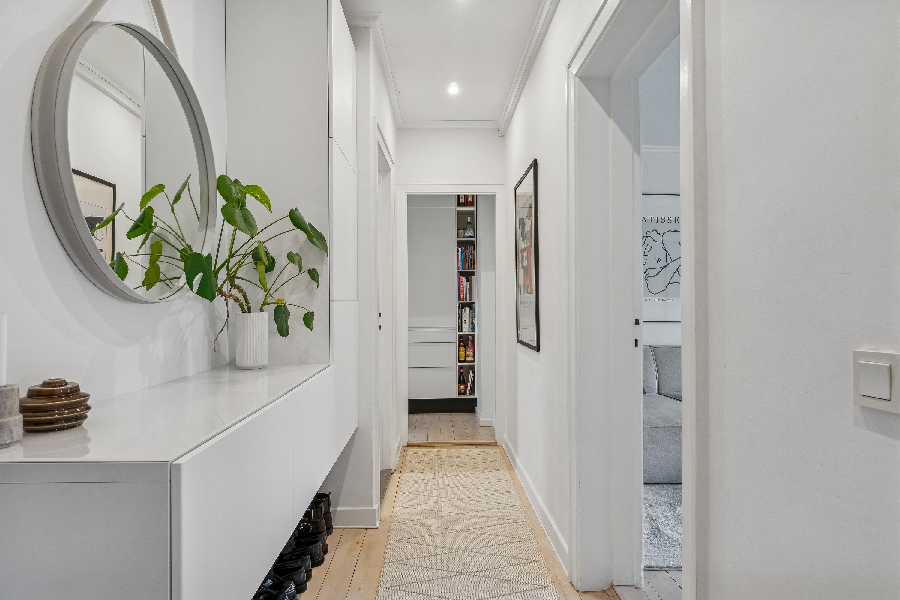 Fremhævet gang billede i fuldskærmstilstand. Billede af Østerbrogade 220, 2. tv., 2100 København Ø