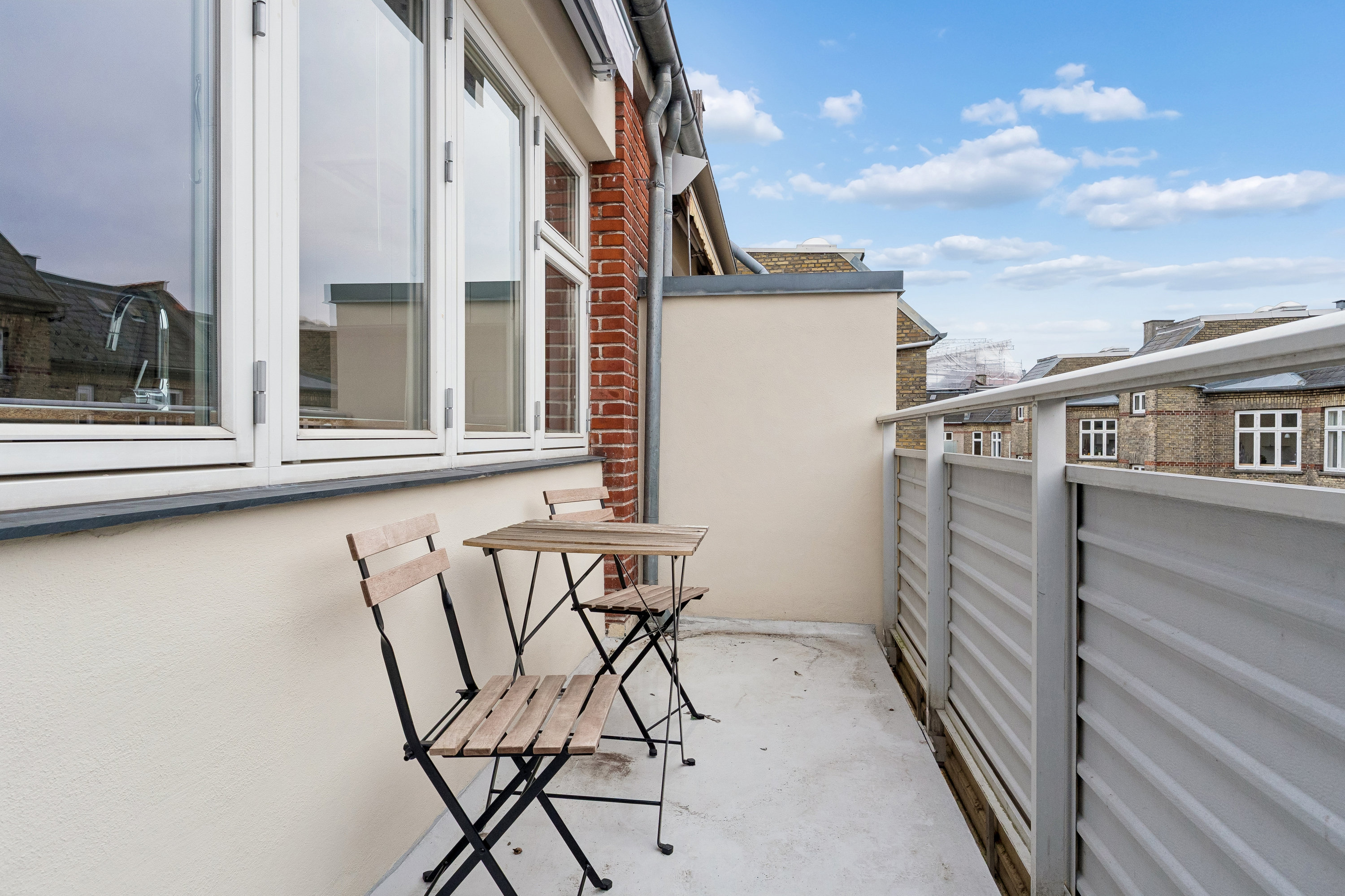 Fremhævet altan billede i fuldskærmstilstand. Billede af Korsørgade 8, 5. 2., 2100 København Ø