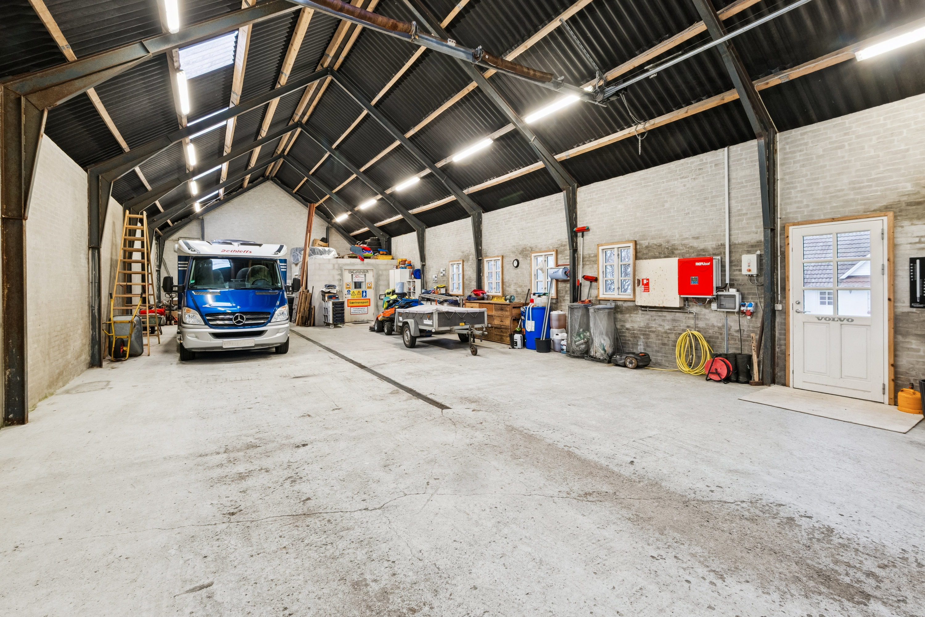 Fremhævet stald billede i fuldskærmstilstand. Billede af Heden 28, Rødding, 7860 Spøttrup