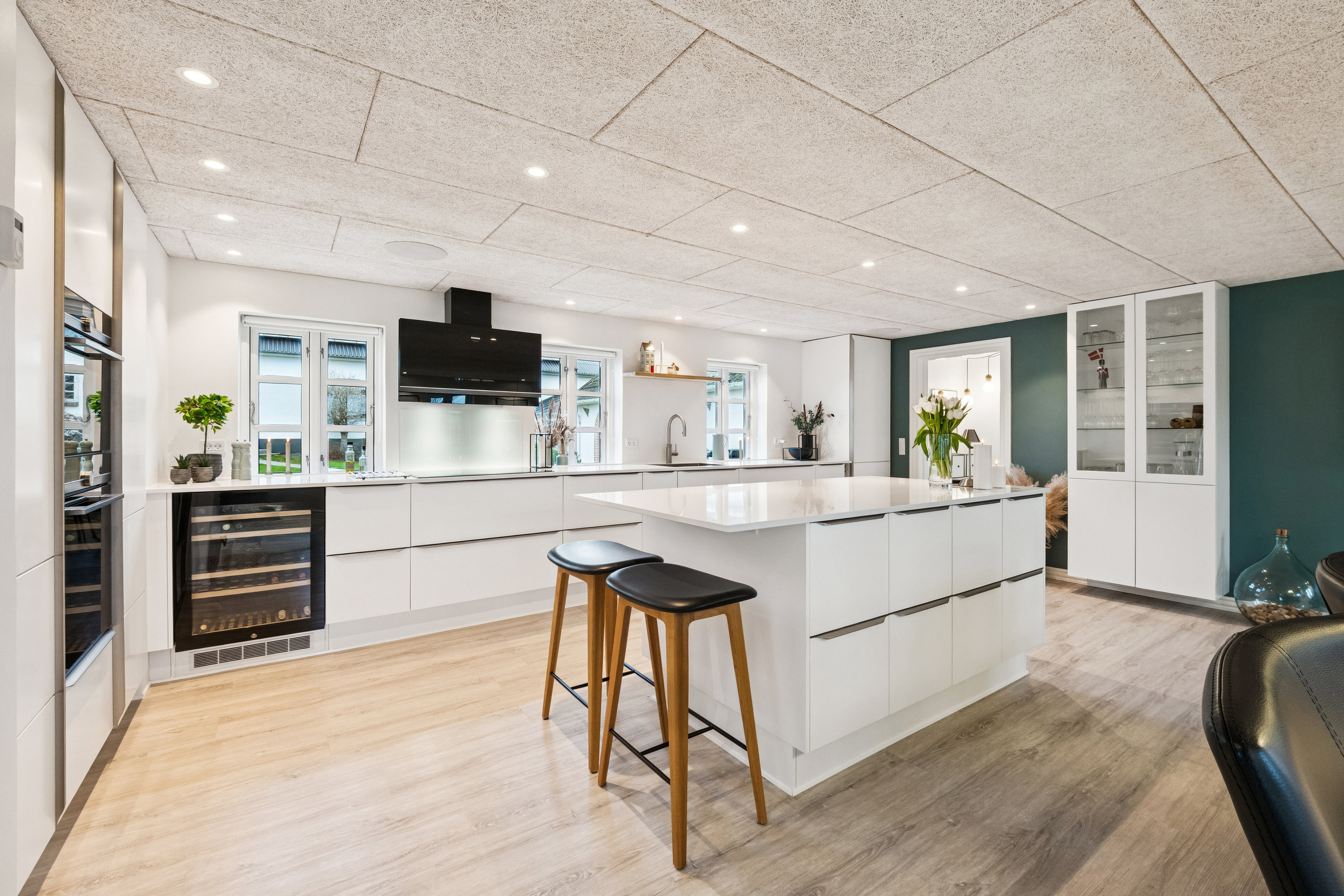 Fremhævet køkken billede i fuldskærmstilstand. Billede af Heden 28, Rødding, 7860 Spøttrup