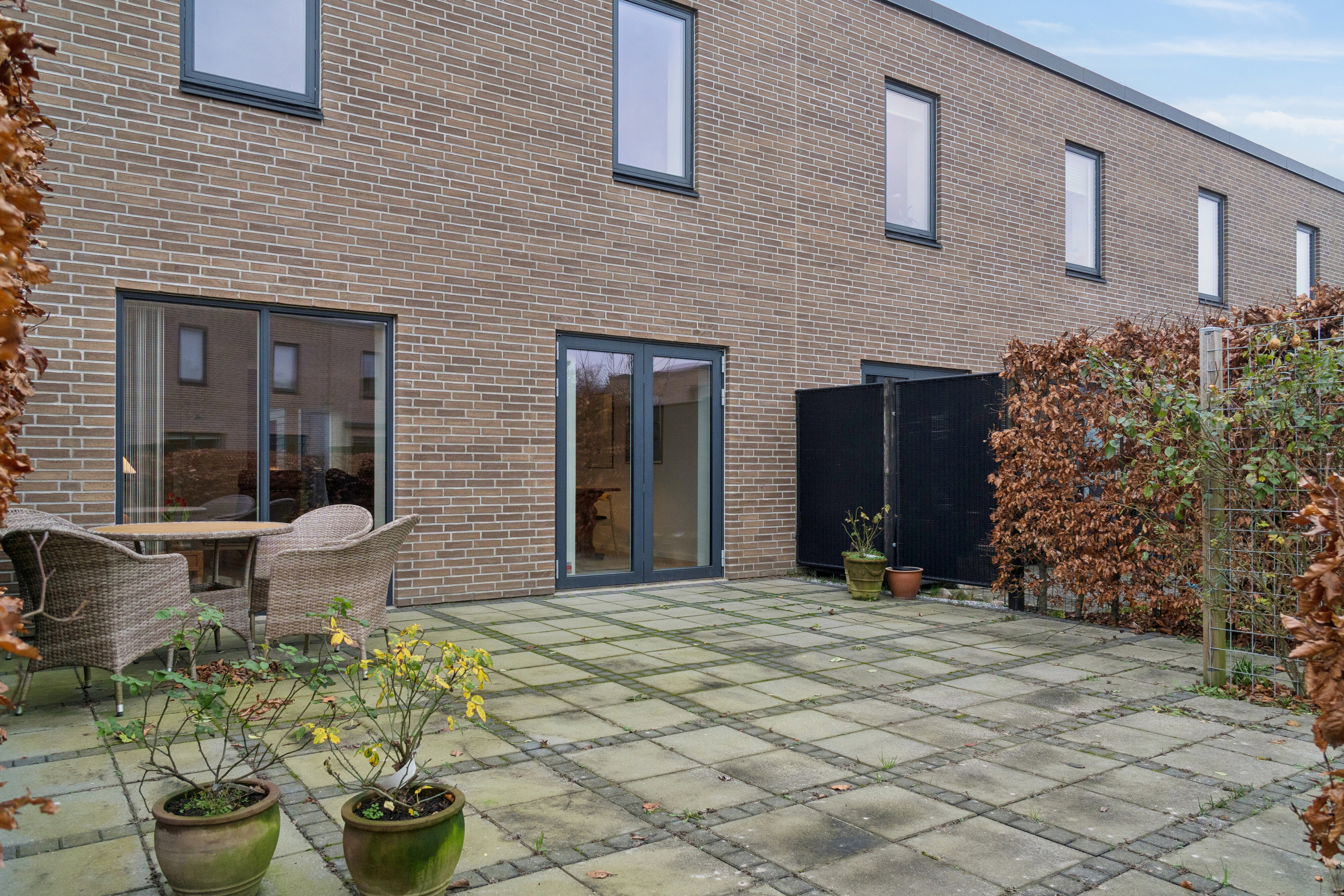 Fremhævet terrasse billede i fuldskærmstilstand. Billede af Obstruphøjen 42B, 8320 Mårslet