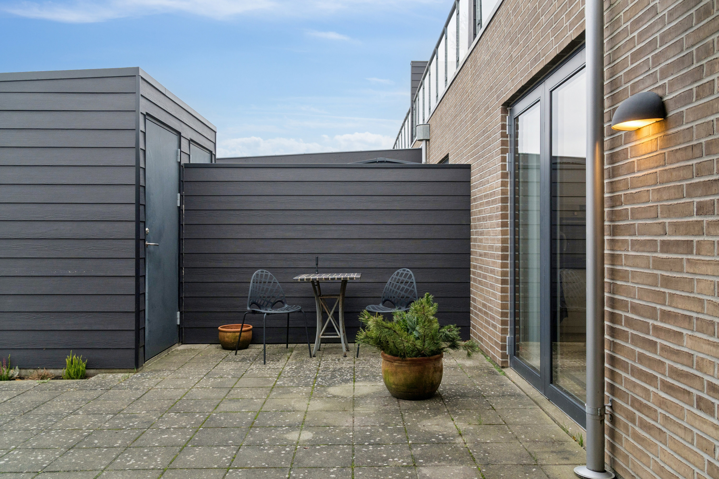 Fremhævet terrasse billede i fuldskærmstilstand. Billede af Obstruphøjen 42B, 8320 Mårslet