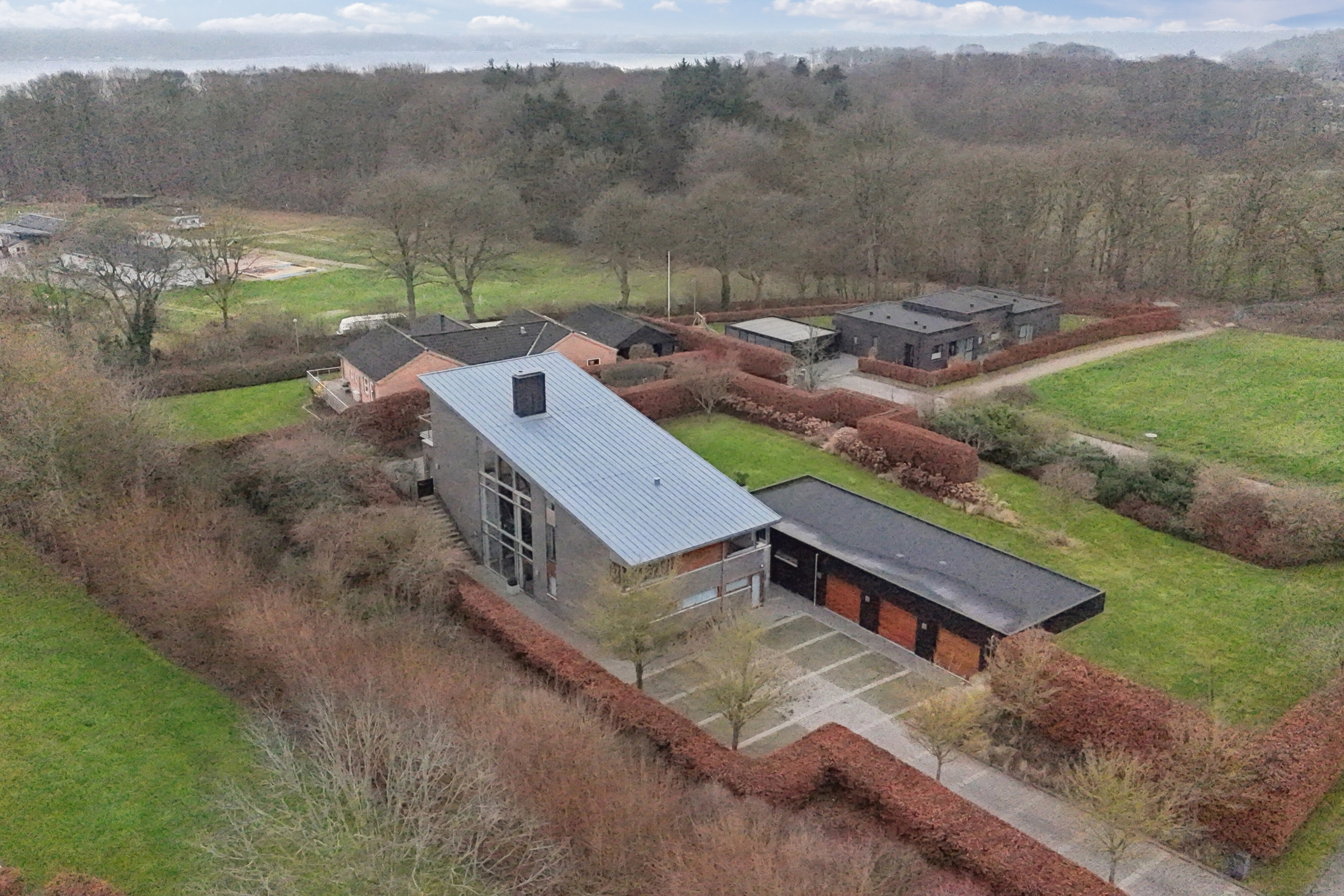 Fremhævet udsigt fra toppen billede i fuldskærmstilstand. Billede af Bakkegårdsvej 3, Kollund, 6340 Kruså