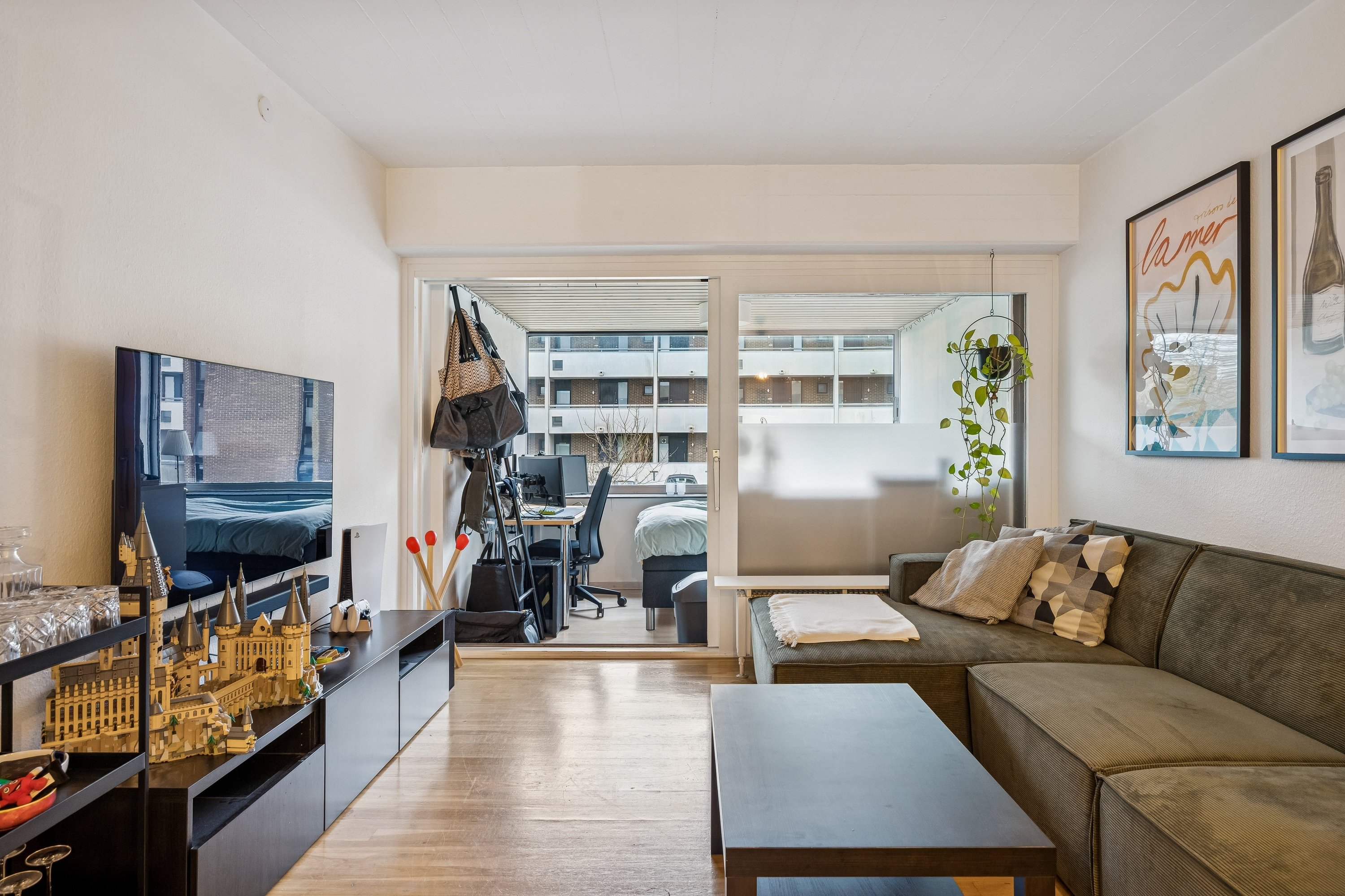 Fremhævet stue billede i fuldskærmstilstand. Billede af Kantorvænget 4, 1. 84., 8240 Risskov