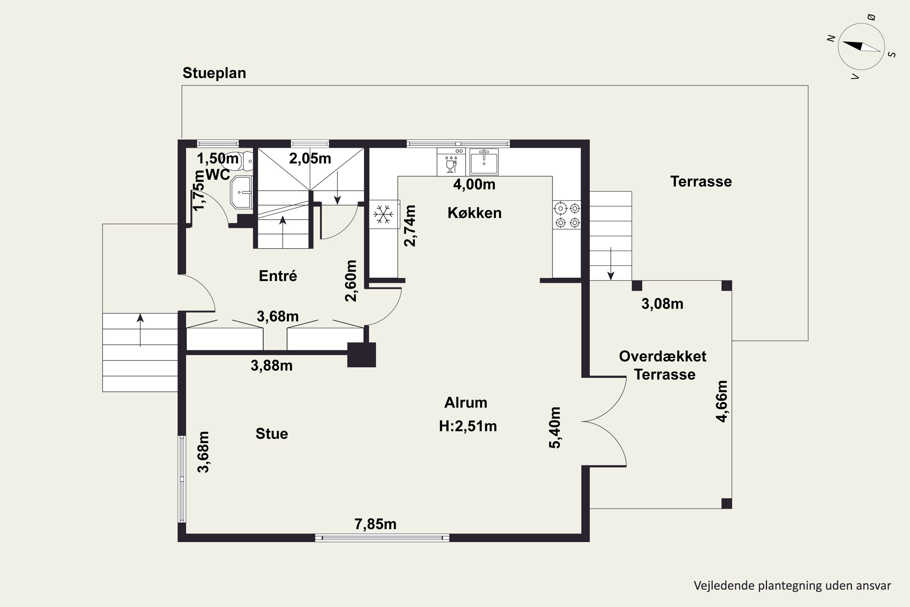 Plantegninger billede af Nørregade 18, Vivild, 8961 Allingåbro