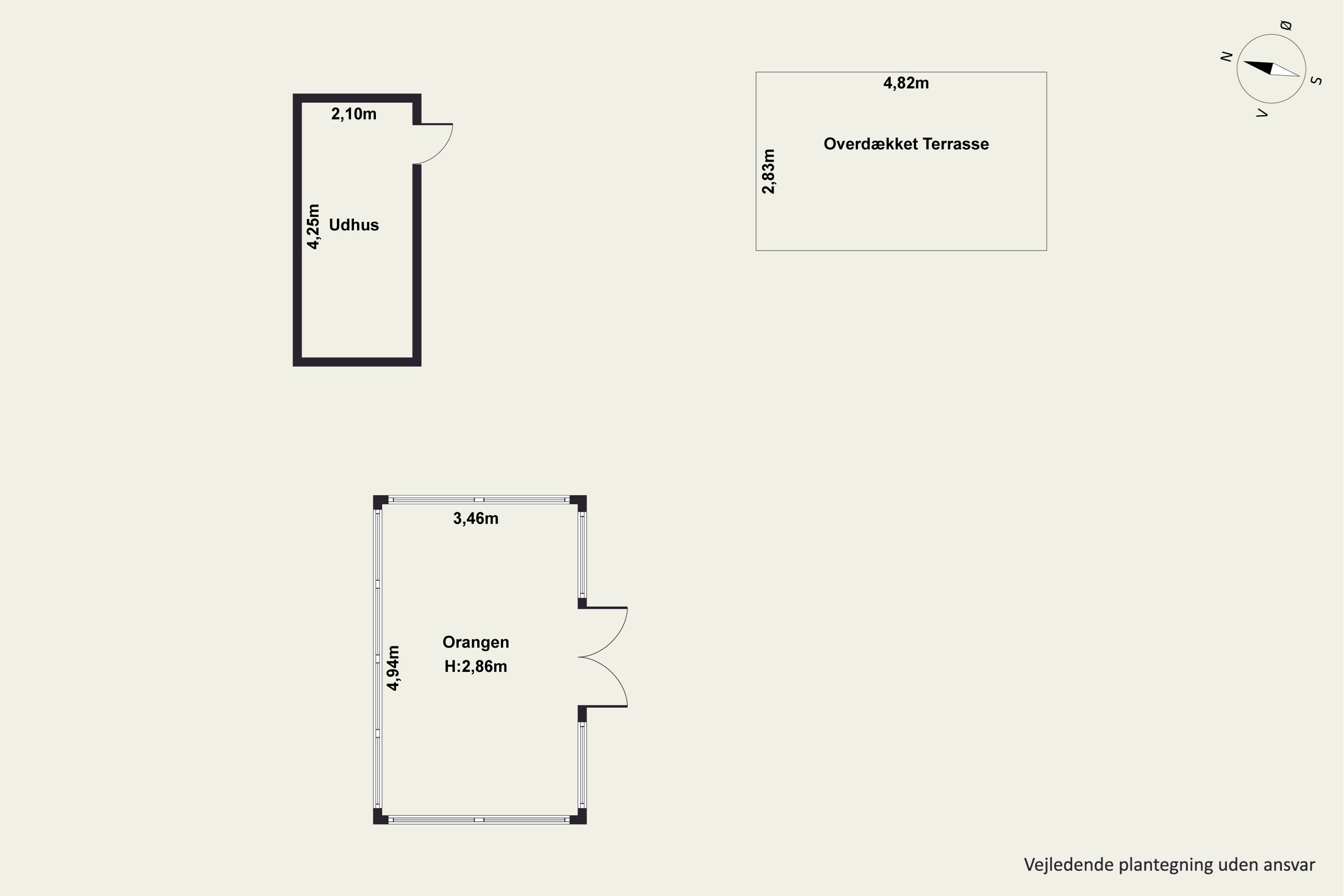 Plantegninger billede af Nørregade 18, Vivild, 8961 Allingåbro