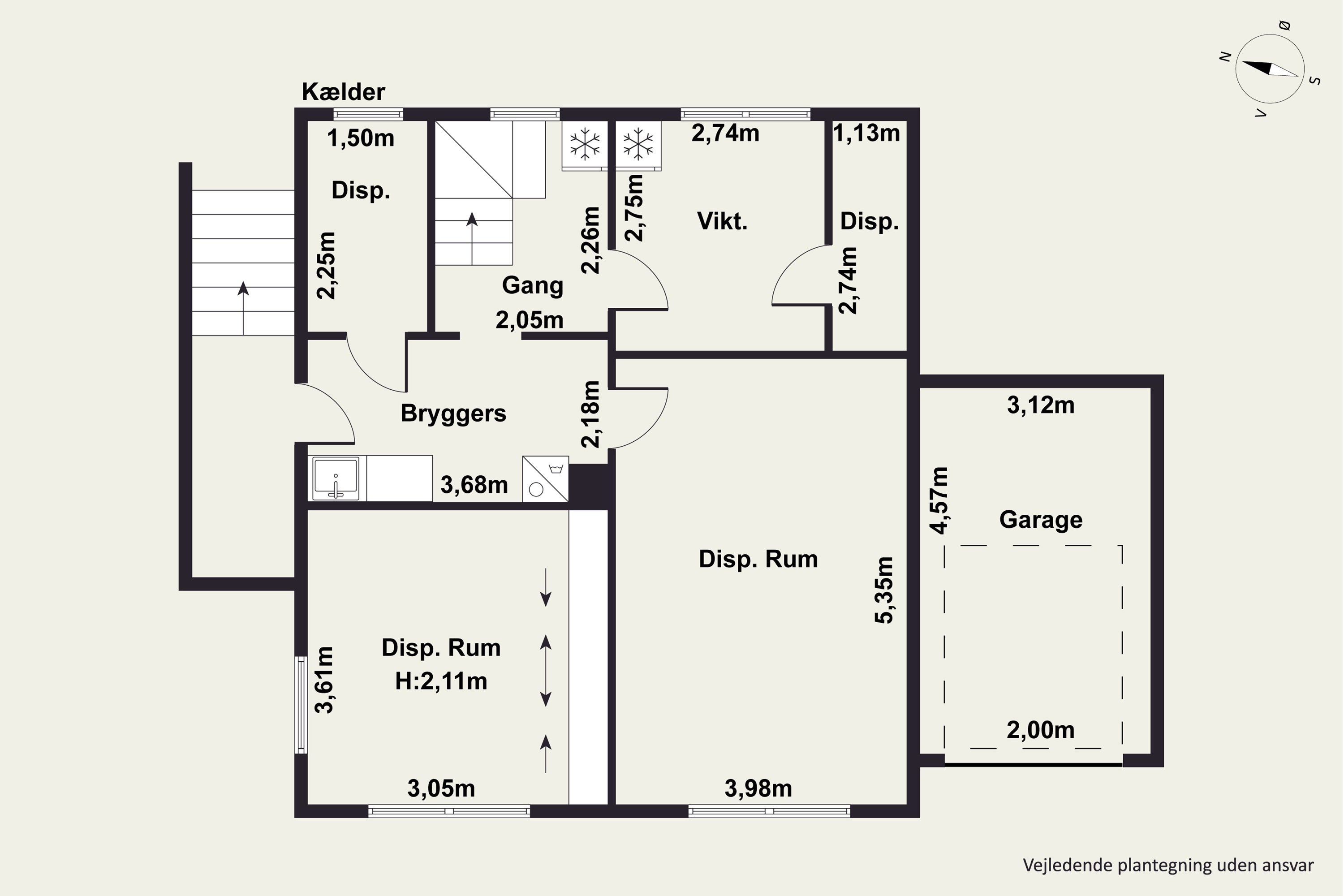 Plantegninger billede af Nørregade 18, Vivild, 8961 Allingåbro