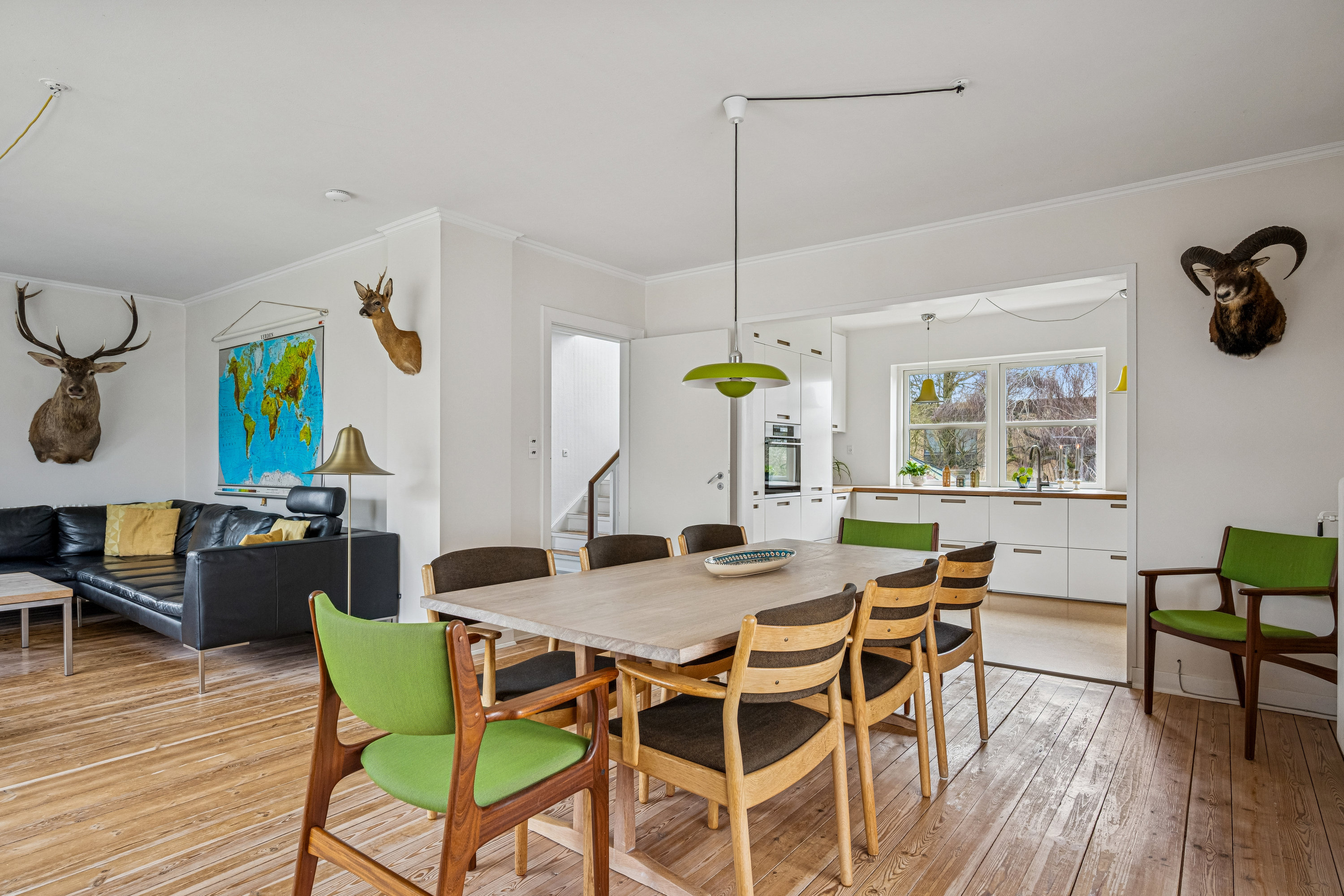 Fremhævet stue billede i fuldskærmstilstand. Billede af Nørregade 18, Vivild, 8961 Allingåbro