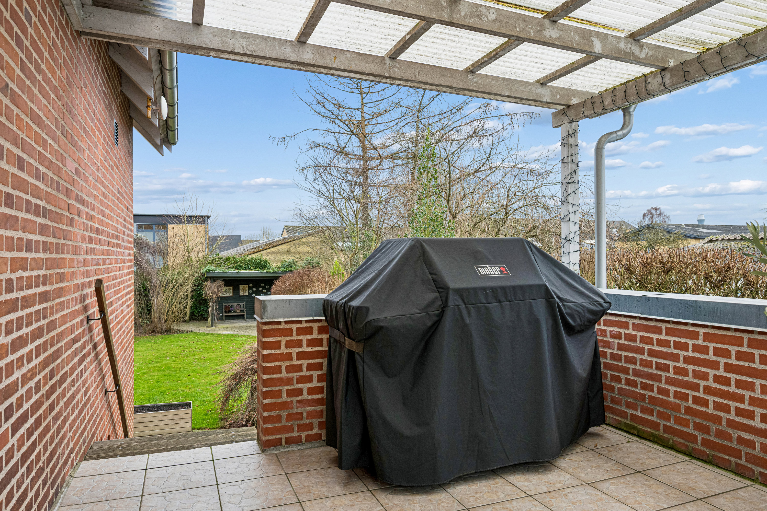 Fremhævet terrasse billede i fuldskærmstilstand. Billede af Nørregade 18, Vivild, 8961 Allingåbro