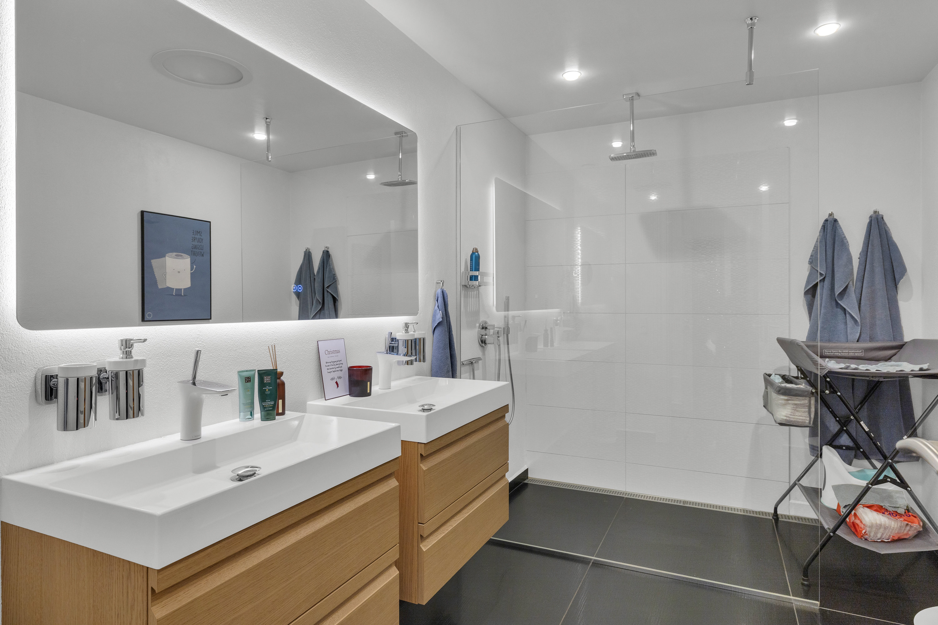 Fremhævet badeværelse billede i fuldskærmstilstand. Billede af Sandholtvej 37, 5672 Broby