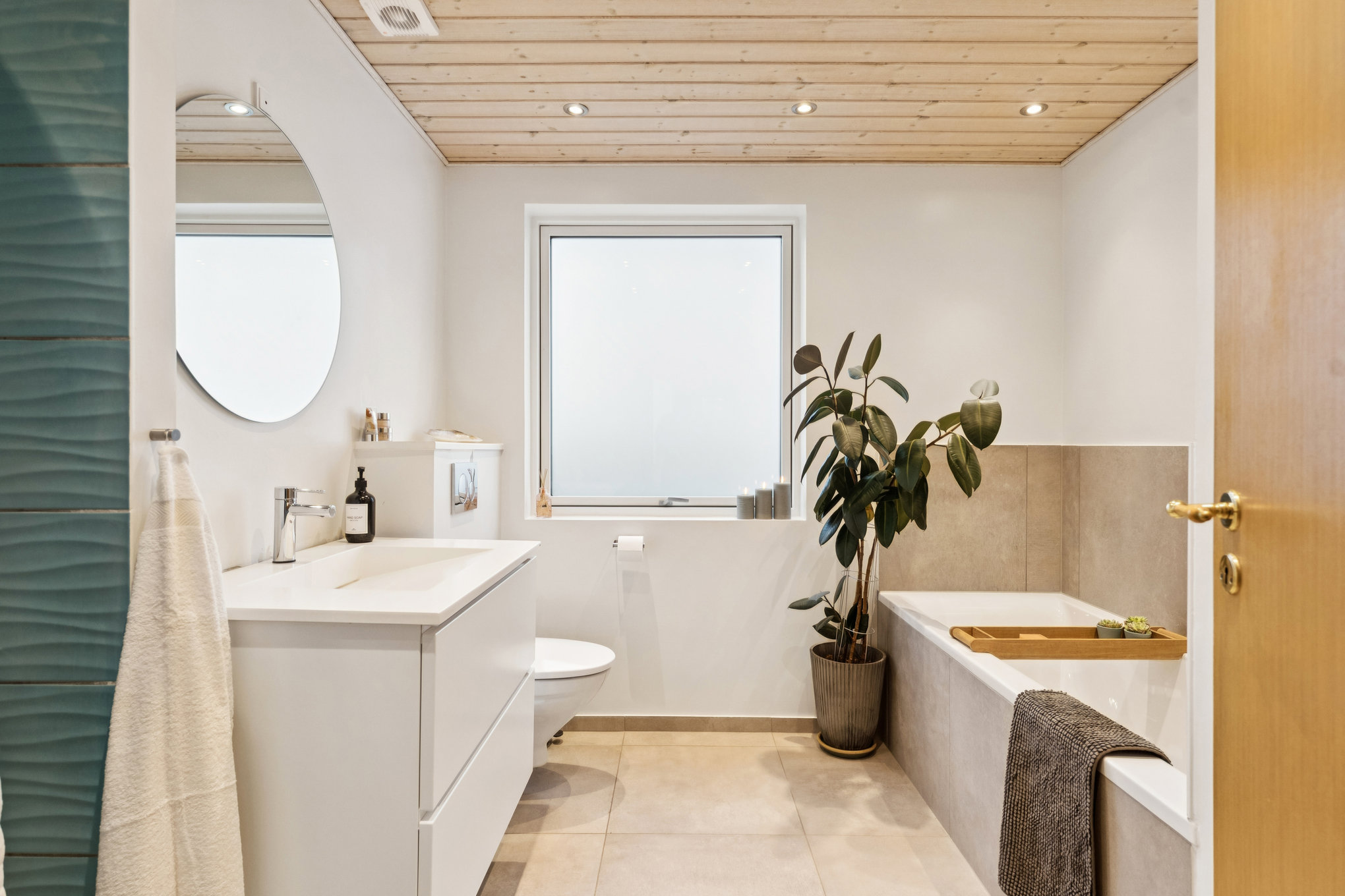 Fremhævet badeværelse billede i fuldskærmstilstand. Billede af Skelvangsvej 7, 8920 Randers NV