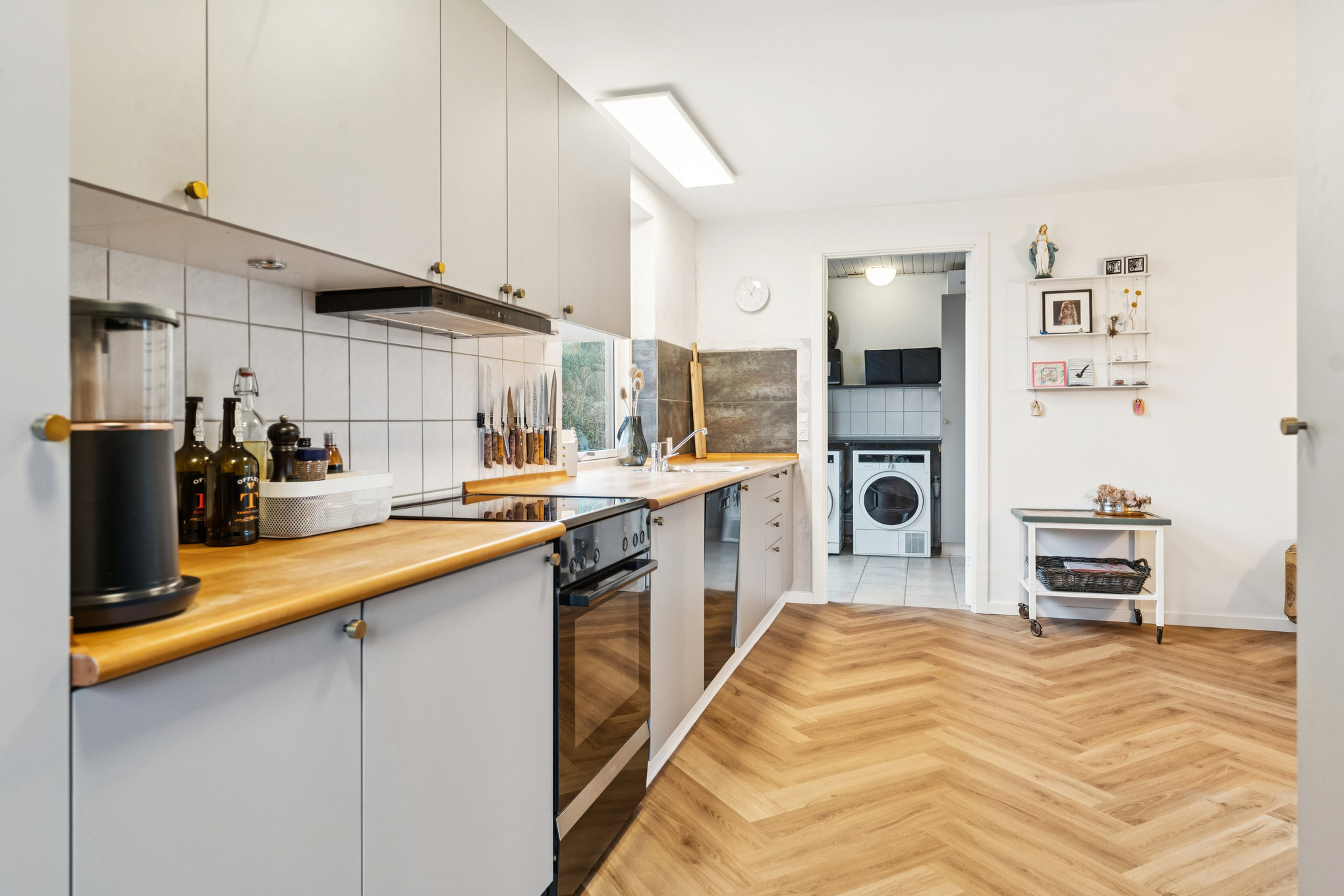 Fremhævet køkken billede i fuldskærmstilstand. Billede af Skelvangsvej 7, 8920 Randers NV