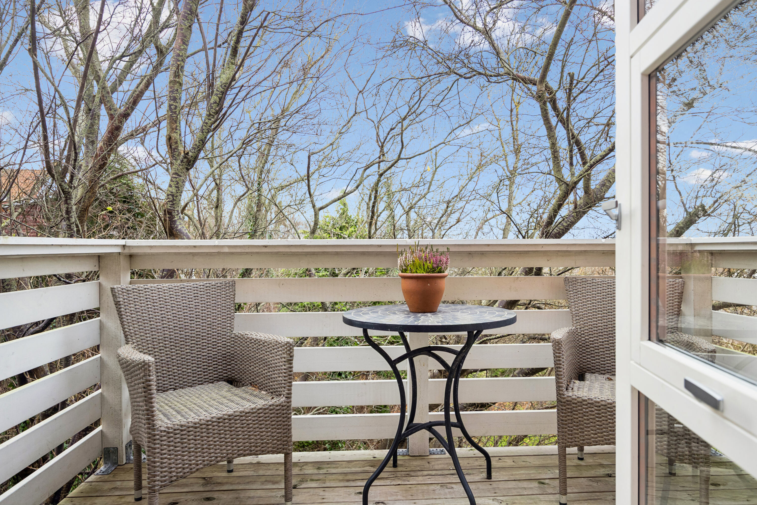 Fremhævet terrasse billede i fuldskærmstilstand. Billede af Mester Eriks Vej 12A, 9000 Aalborg