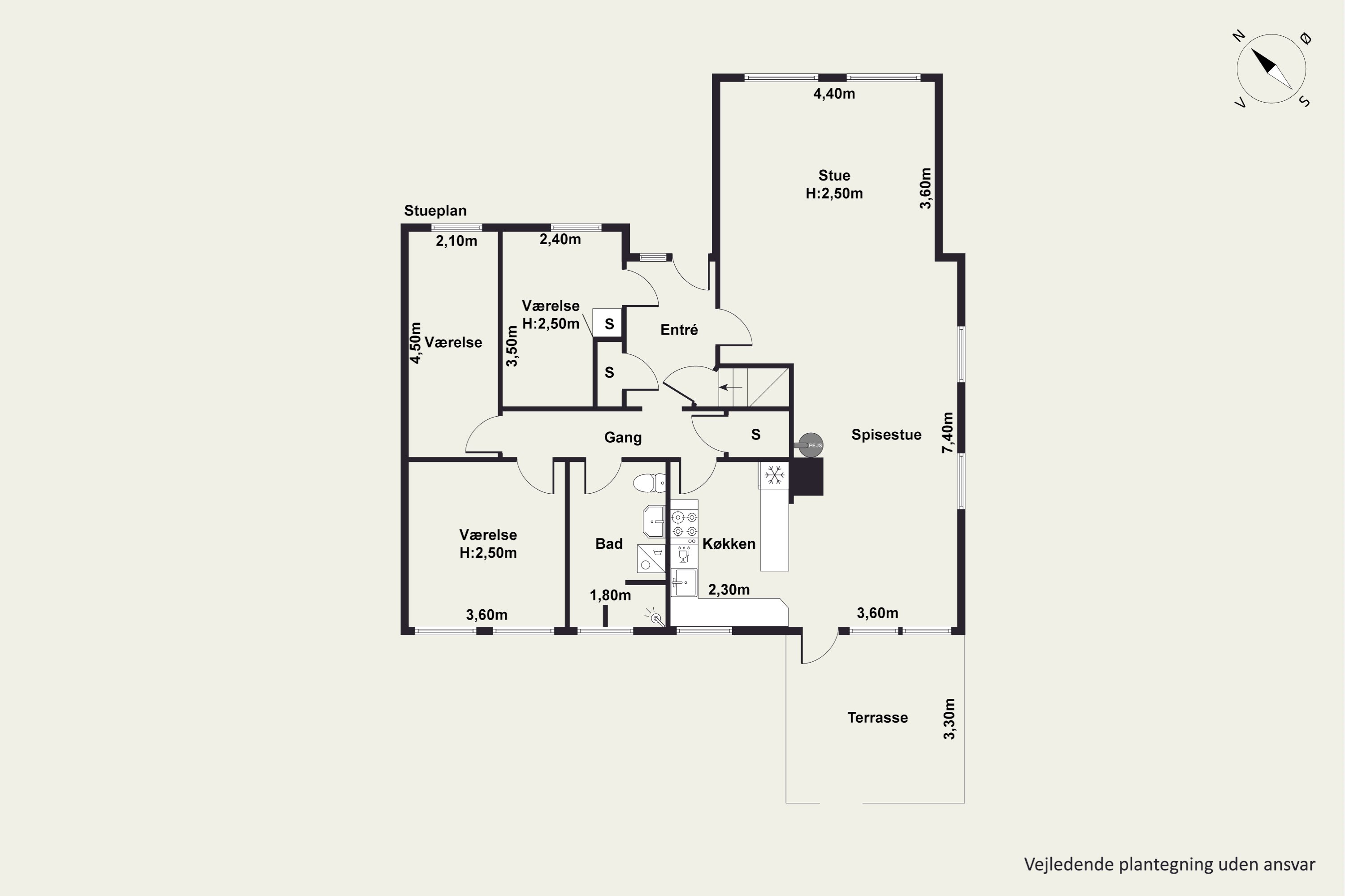 Plantegninger billede af Ålekistevej 17, 2720 Vanløse