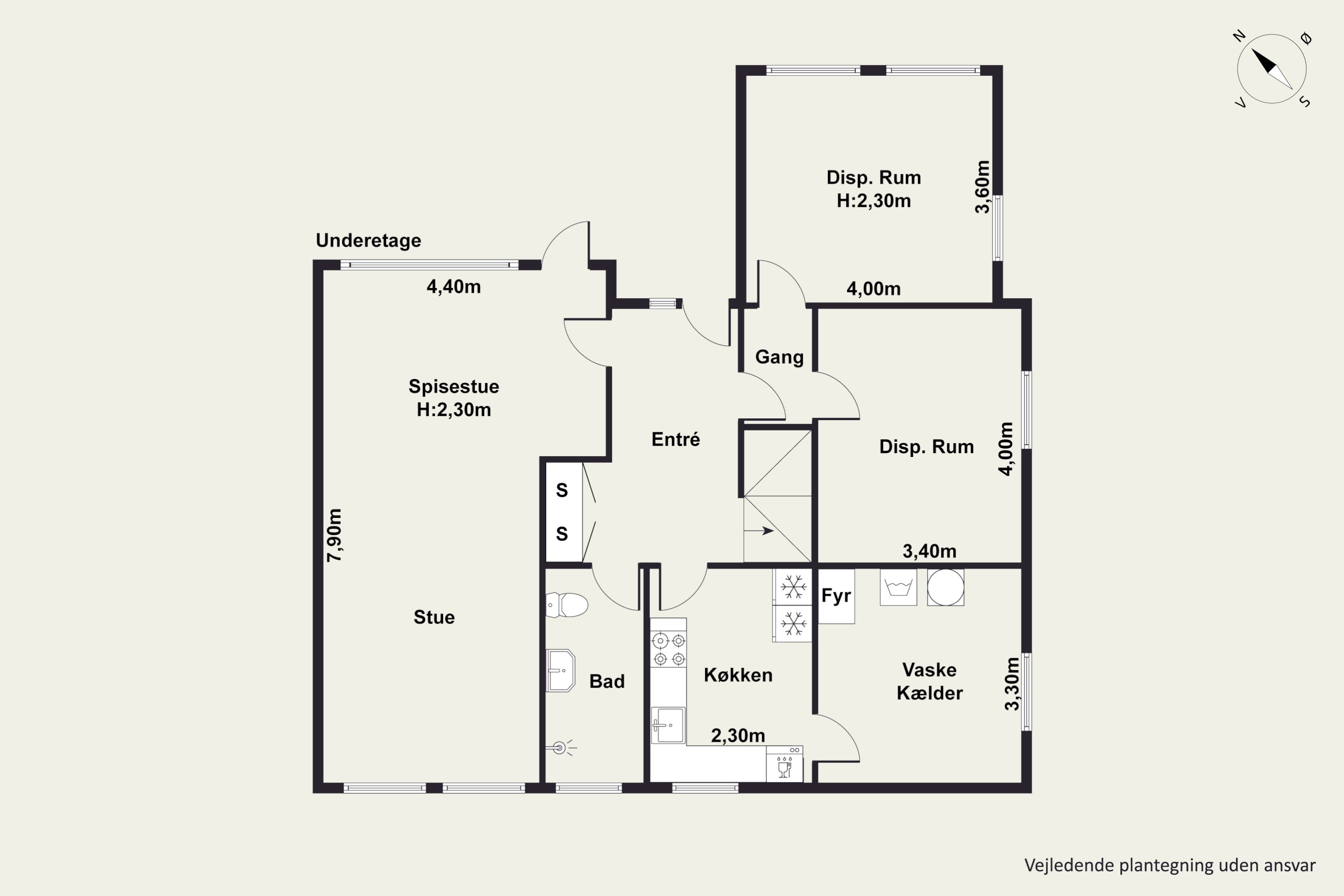 Plantegninger billede af Ålekistevej 17, 2720 Vanløse