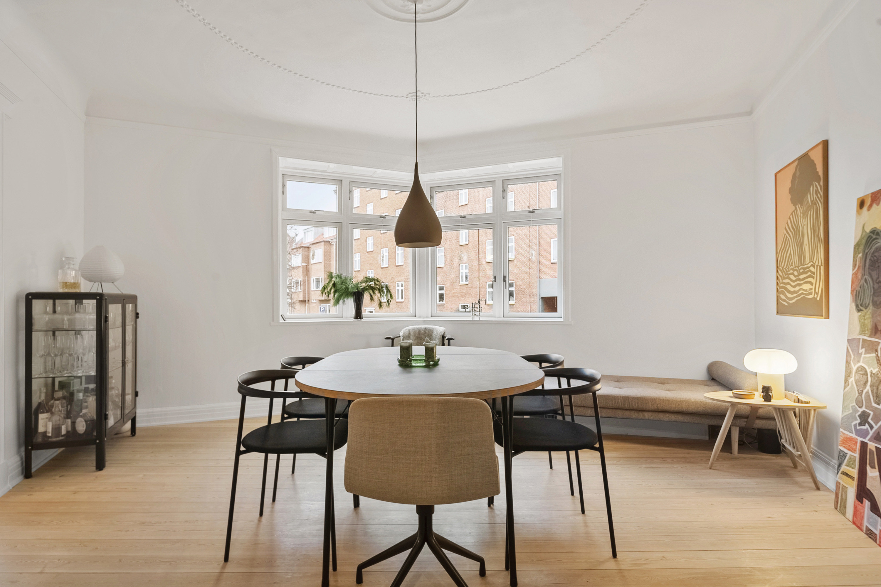 Fremhævet spisestue billede i fuldskærmstilstand. Billede af Ivar Huitfeldts Gade 72, st.. th., Trøjborg, 8200 Aarhus N